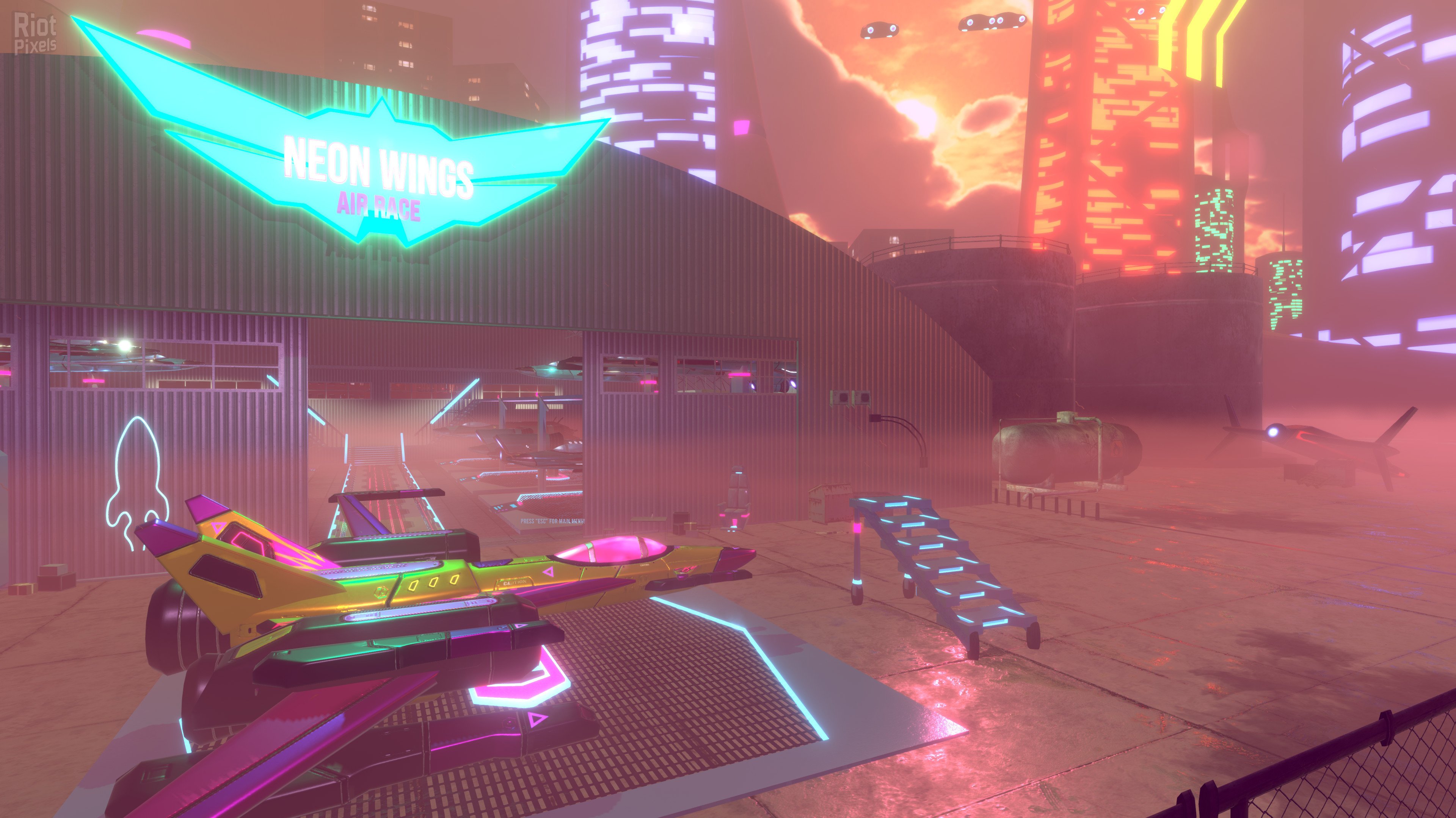 Neon Wings: Air Race – v1.0S-HohohoGames