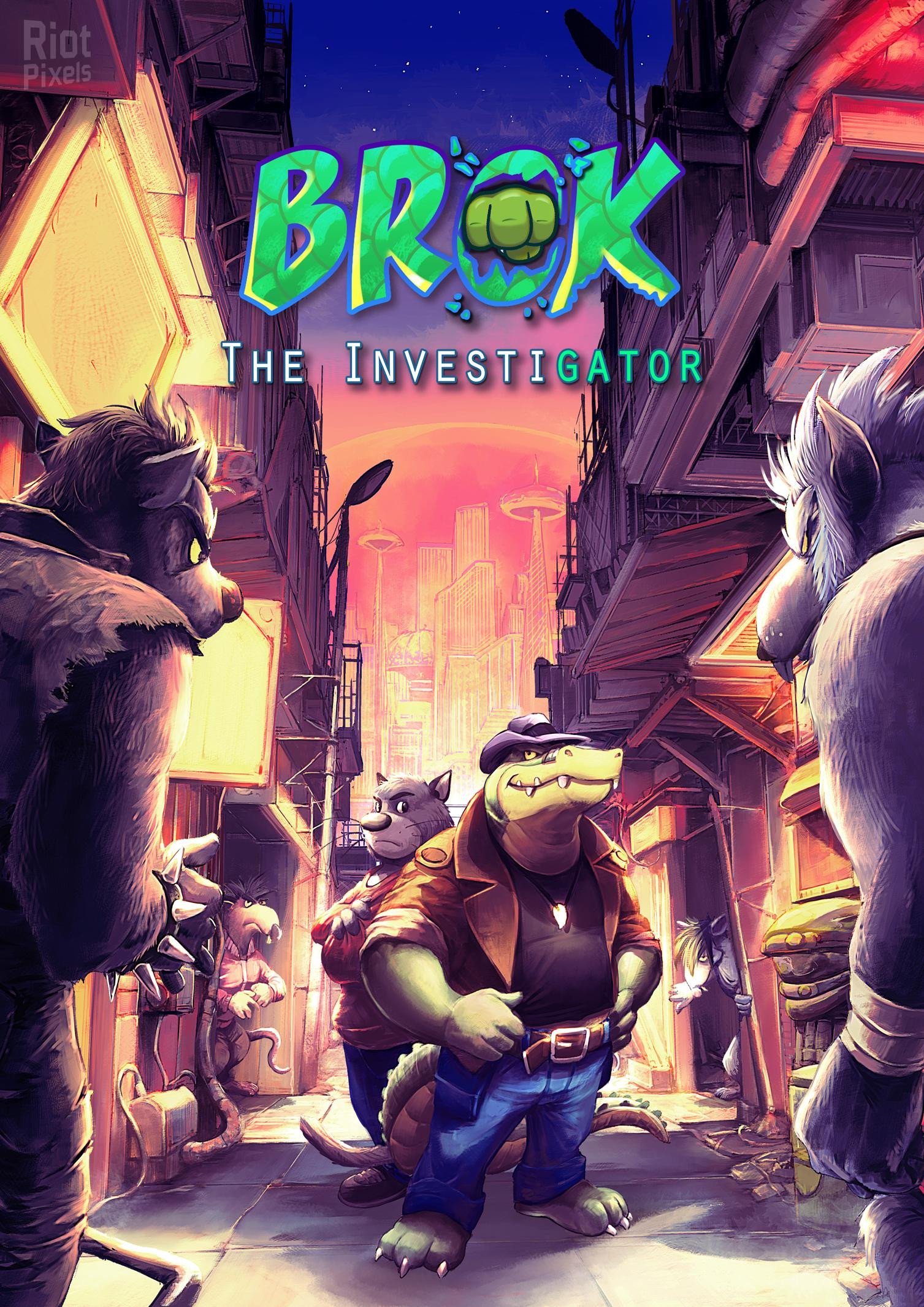 BROK the InvestiGator: Deluxe Edition, v1.5.6.3 + 4 DLCs/Bonuses-HohohoGames