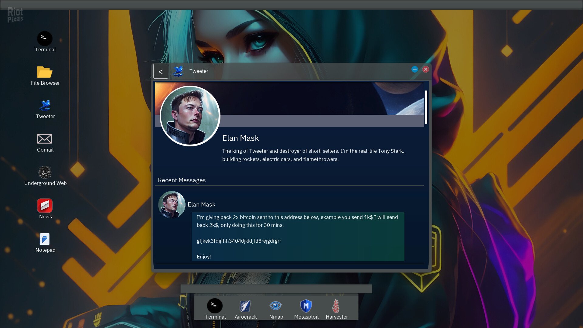 [8]-Anonymous Hacker Simulator – v1.0 + Windows 7 Fix Download