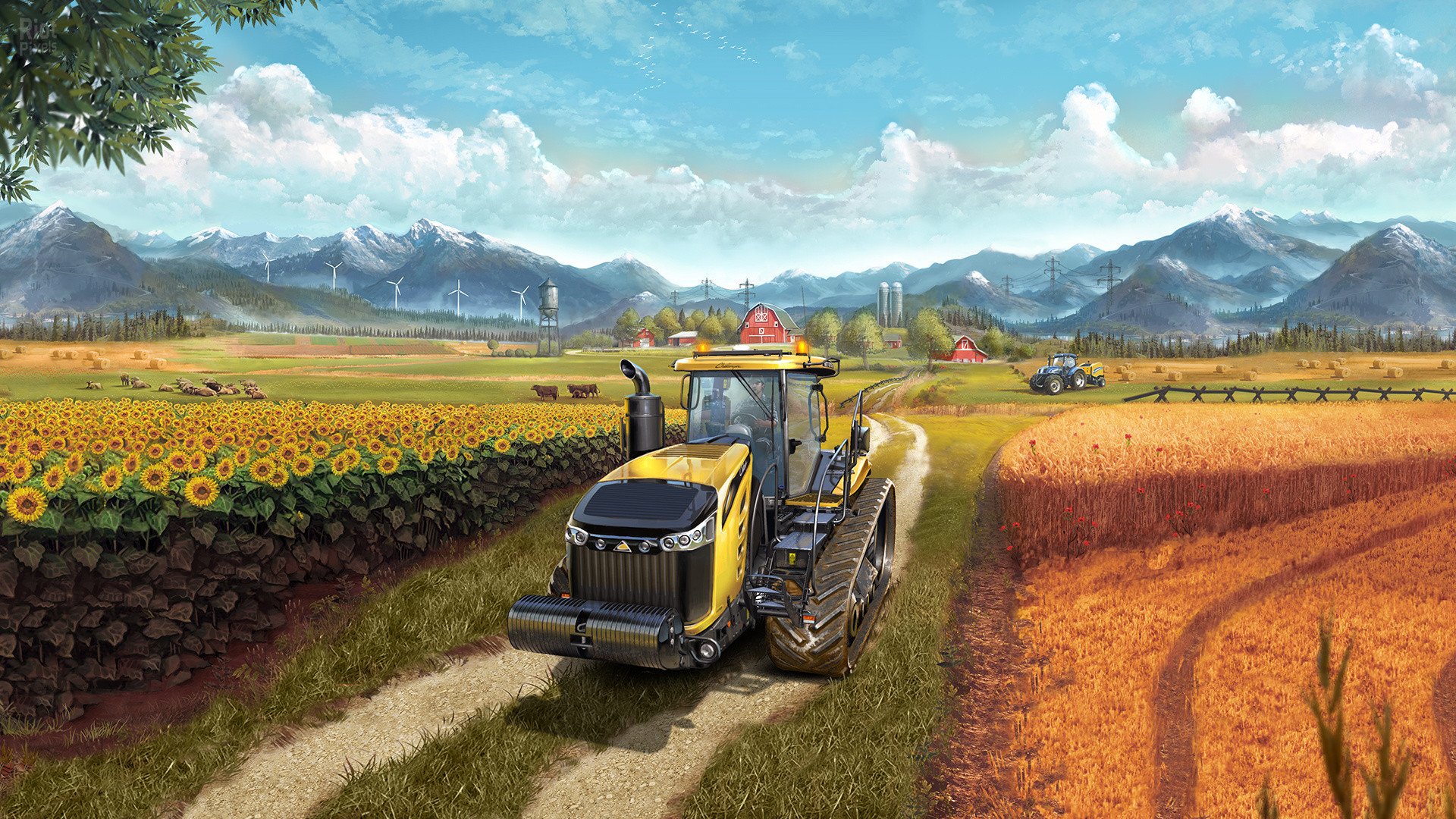 [17]-Farming Simulator 17 – v1.2.1 + 5 DLCs + 2 Mods Download