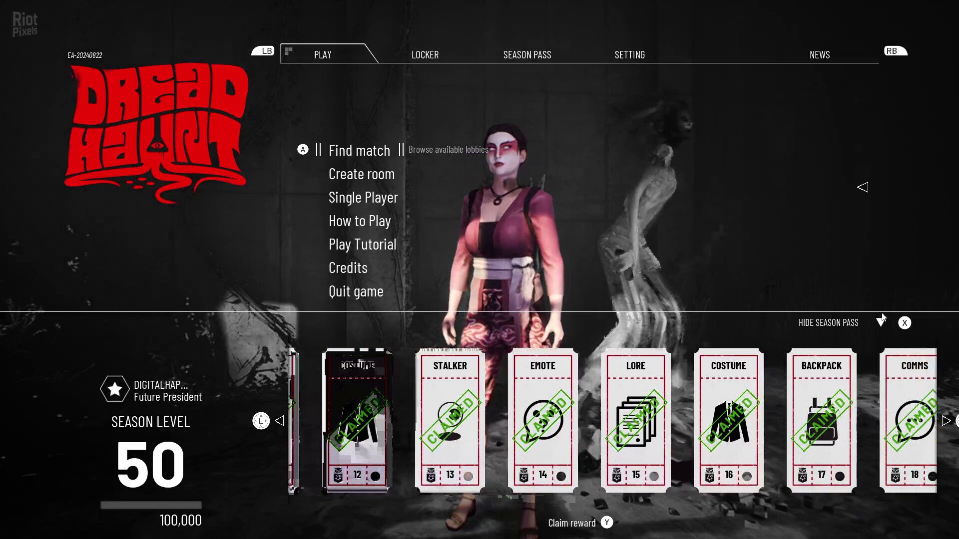 [12]-DreadHaunt – v1.0.0.20 + Windows 7 Fix Download