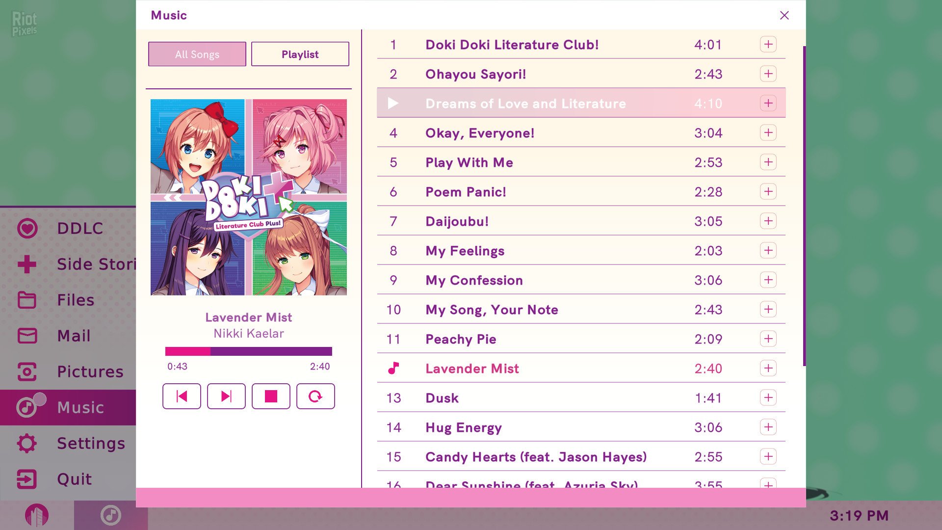 [7]-Doki Doki Literature Club Plus! – Builds 6953746/6961652 Download