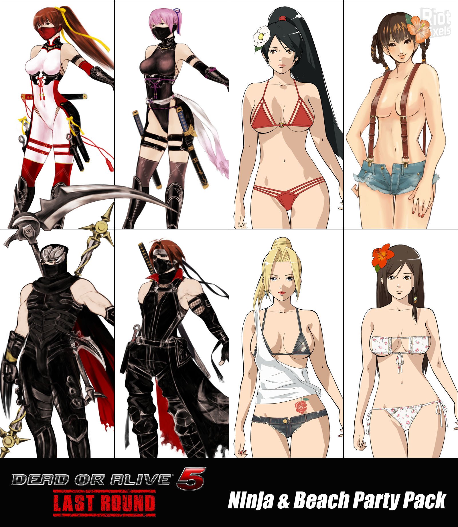 [29]-Dead or Alive 5: Last Round – v1.10C + All DLCs + Unlocker Download