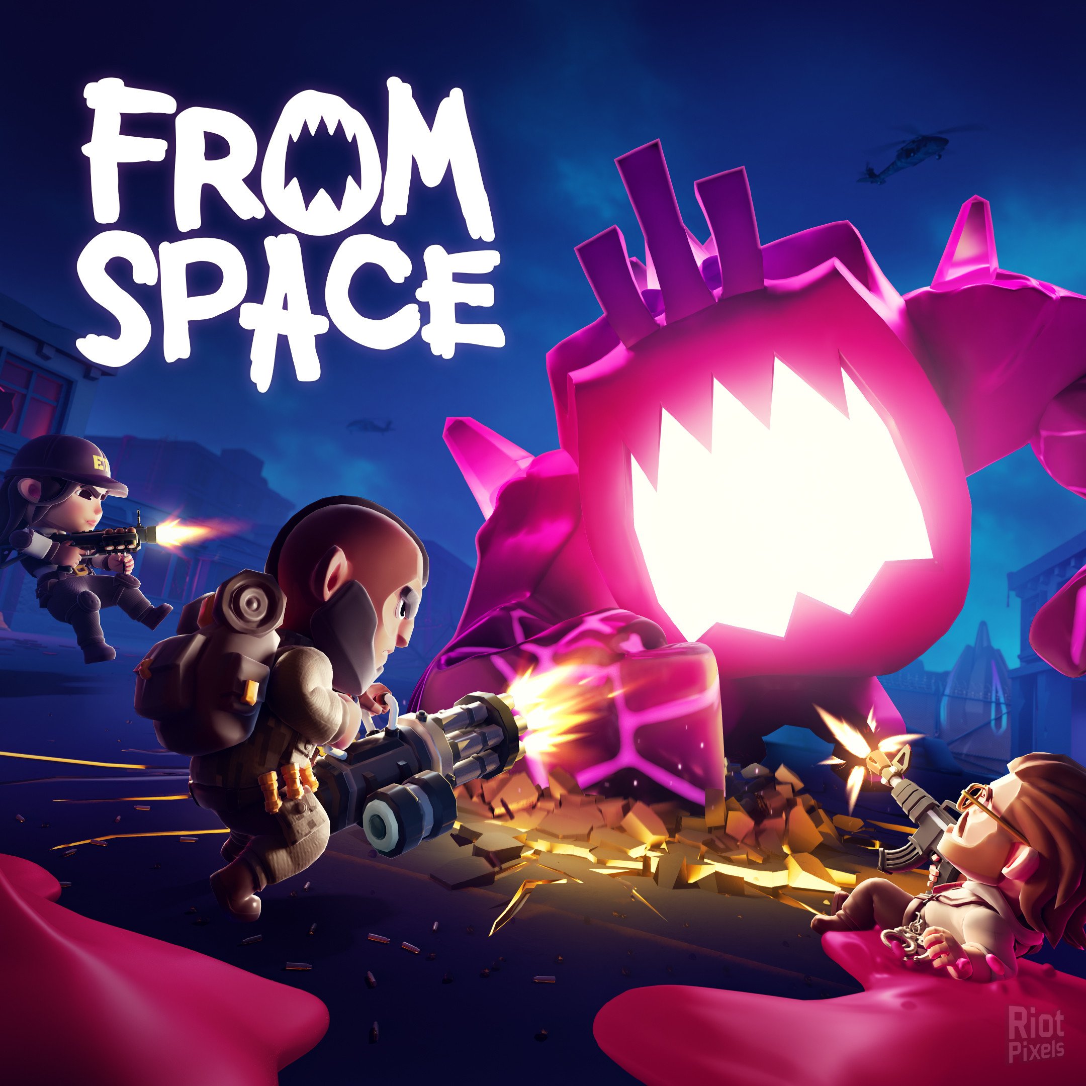 From Space: Game and Soundtrack Bundle, v1.1.2160 (Horde Mode Update) + 5 DLCs + Bonus Content-HohohoGames
