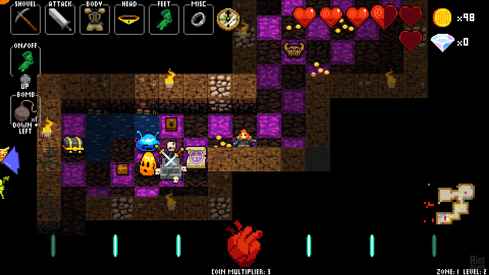 [7]-Crypt of the NecroDancer: ULTIMATE PACK – v4.1.0-b5142 + 3 DLCs + Bonus Content Download