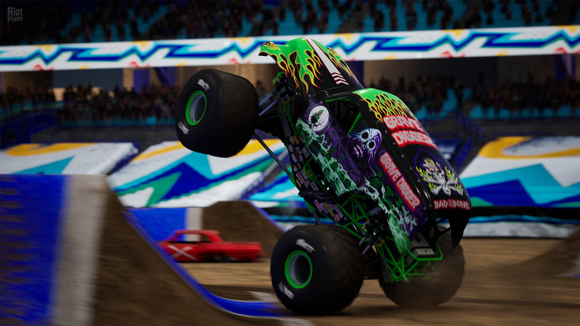[6]-Monster Jam Showdown, v1442067 + 7 DLCs + Windows 7 Fix Download