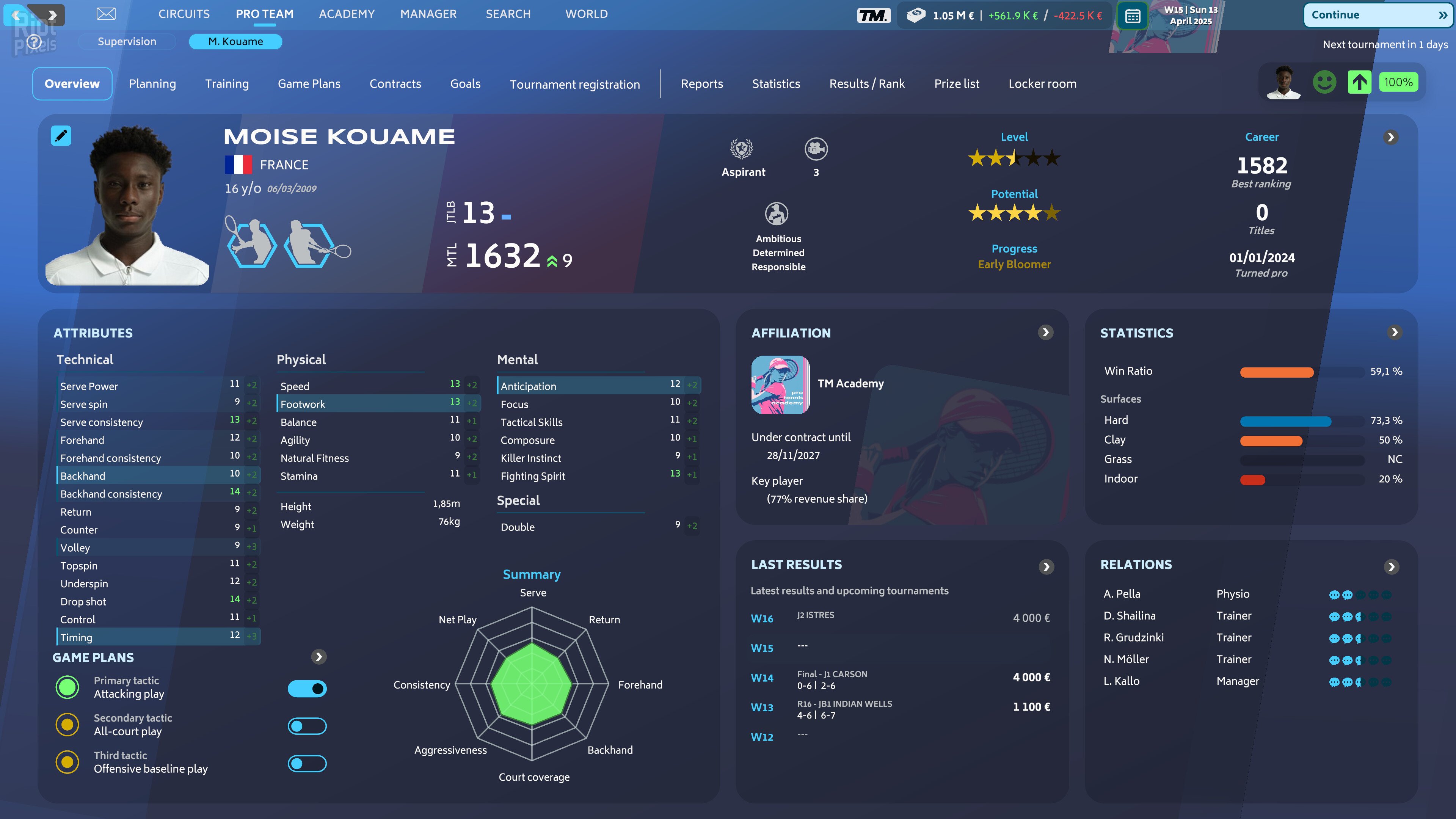 [10]-Tennis Manager 25 – v5.0.775 Download