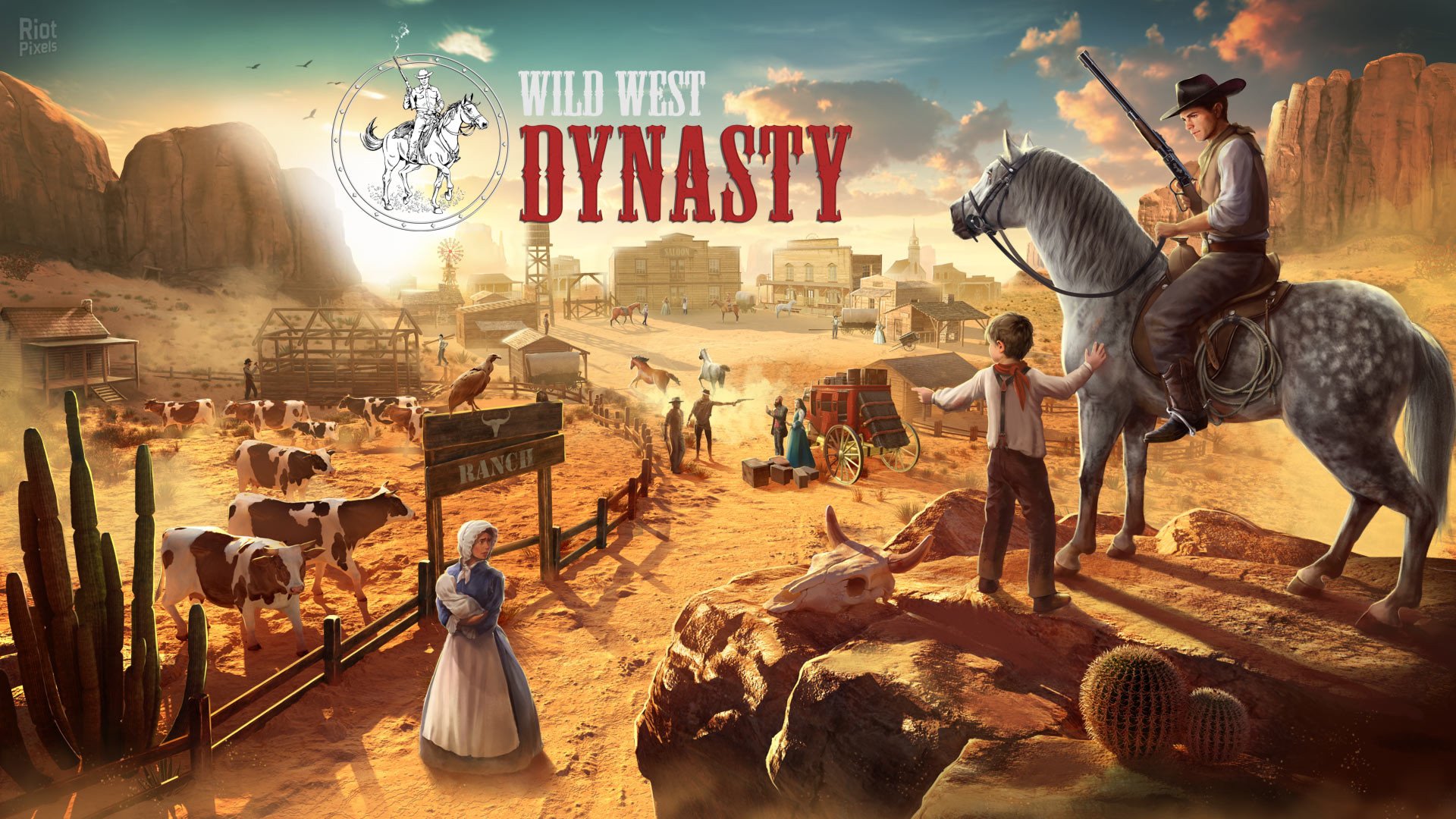 [17]-Wild West Dynasty: Settler Edition – v1.0.9064 + 3 DLCs/Bonuses Download