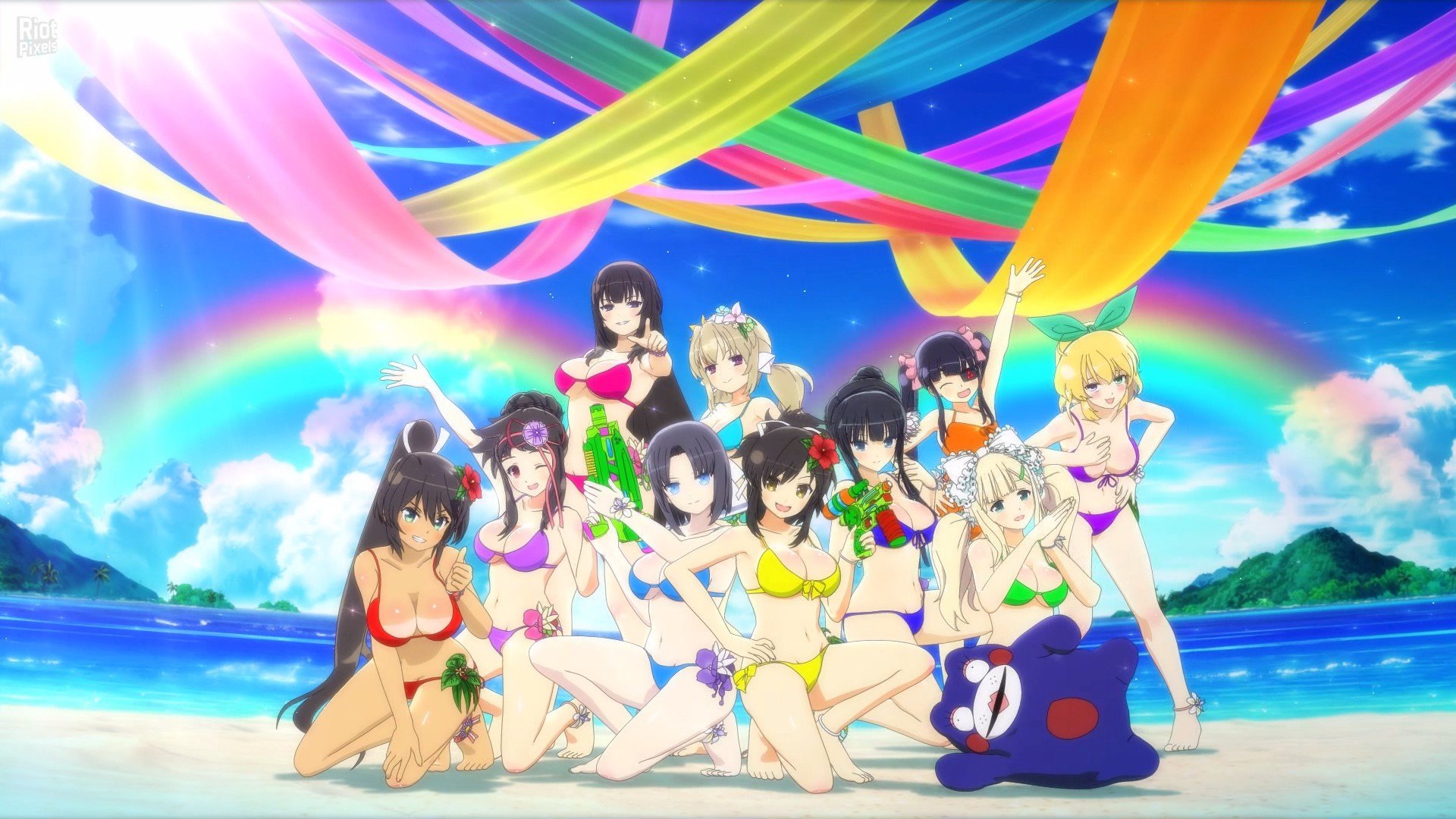 [6]-SENRAN KAGURA Peach Beach Splash – v1.01 + 28 DLCs Download