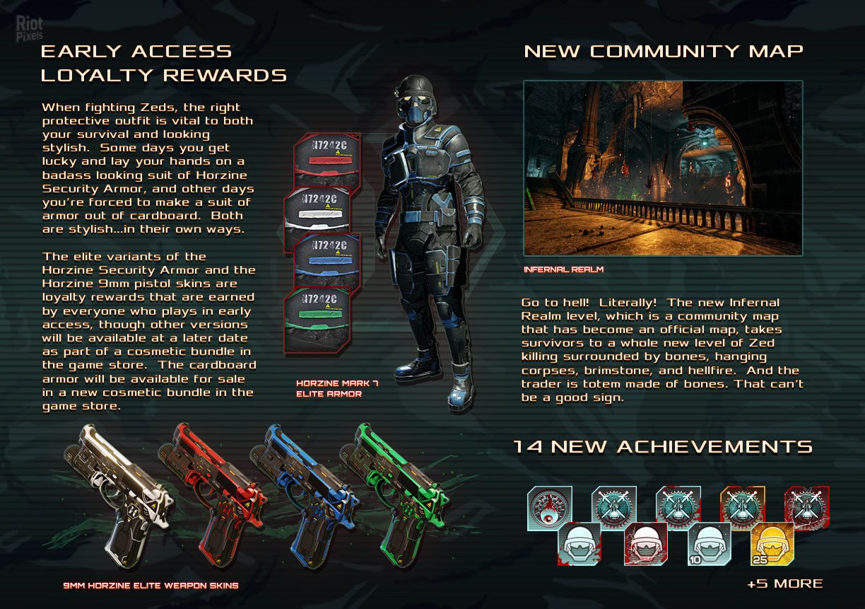 [23]-Killing Floor 2: Digital Deluxe Edition – v1121/Day of the Zed + DLCs + Bonus Content Download