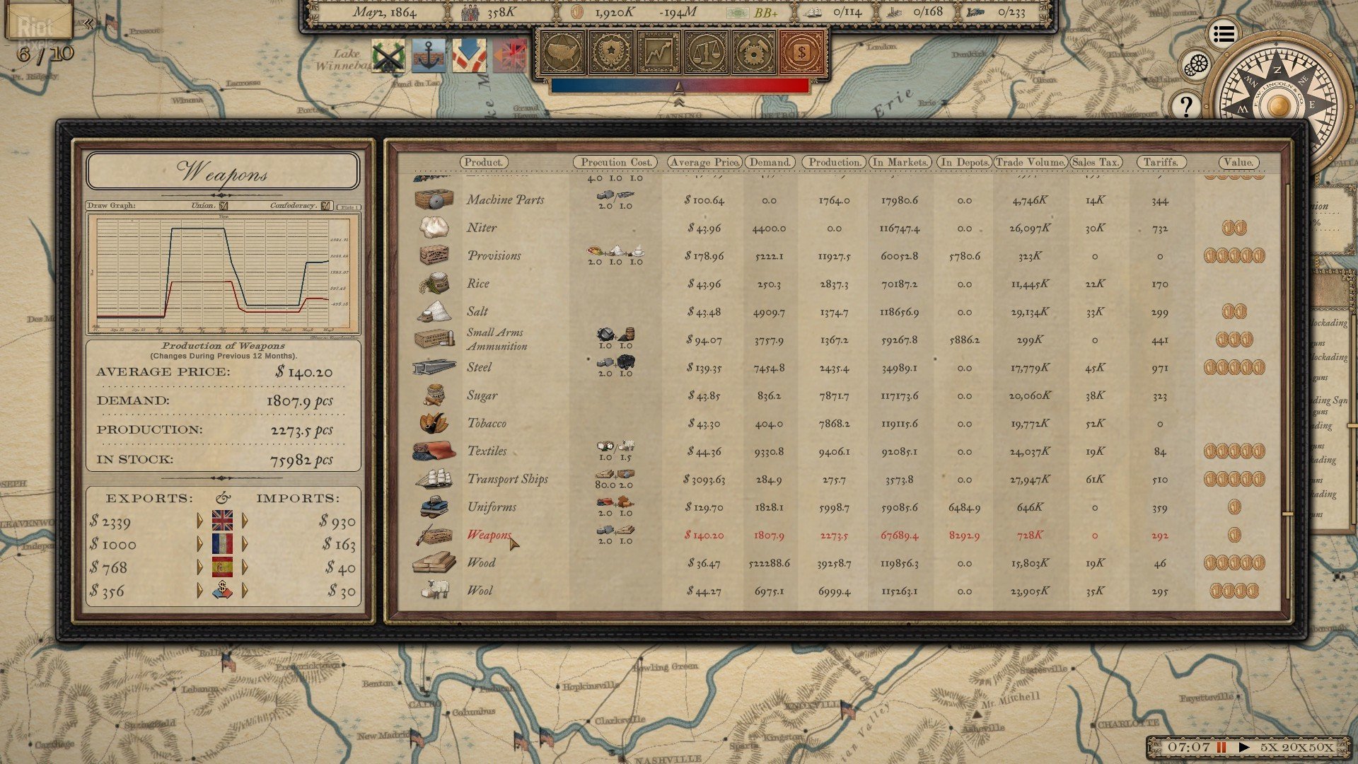 [2]-Grand Tactician: The Civil War (1861-1865) Complete – v1.1227 + DLC + Bonus Content Download