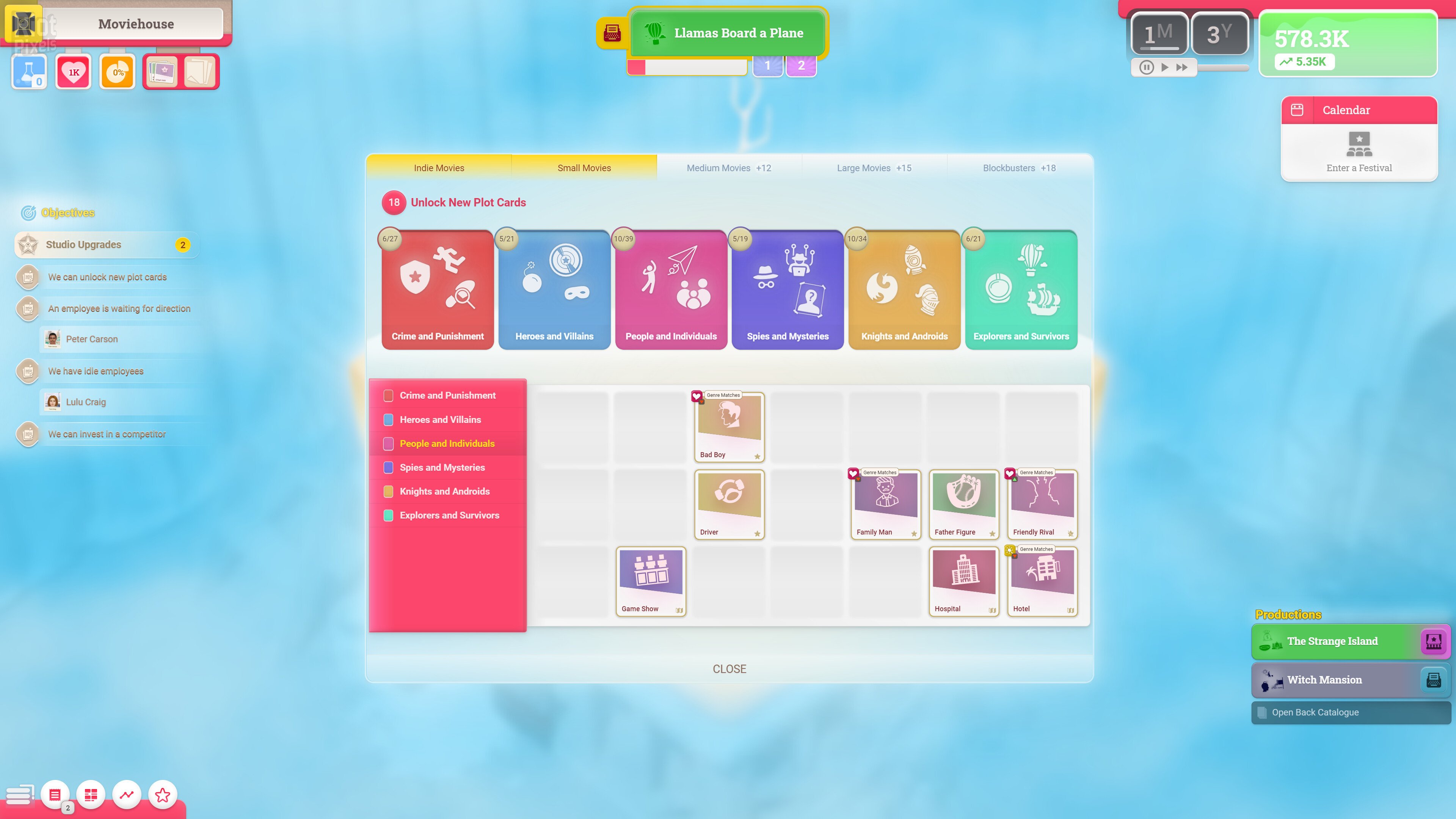 [8]-Moviehouse: The Film Studio Tycoon – v1.4.0 Download