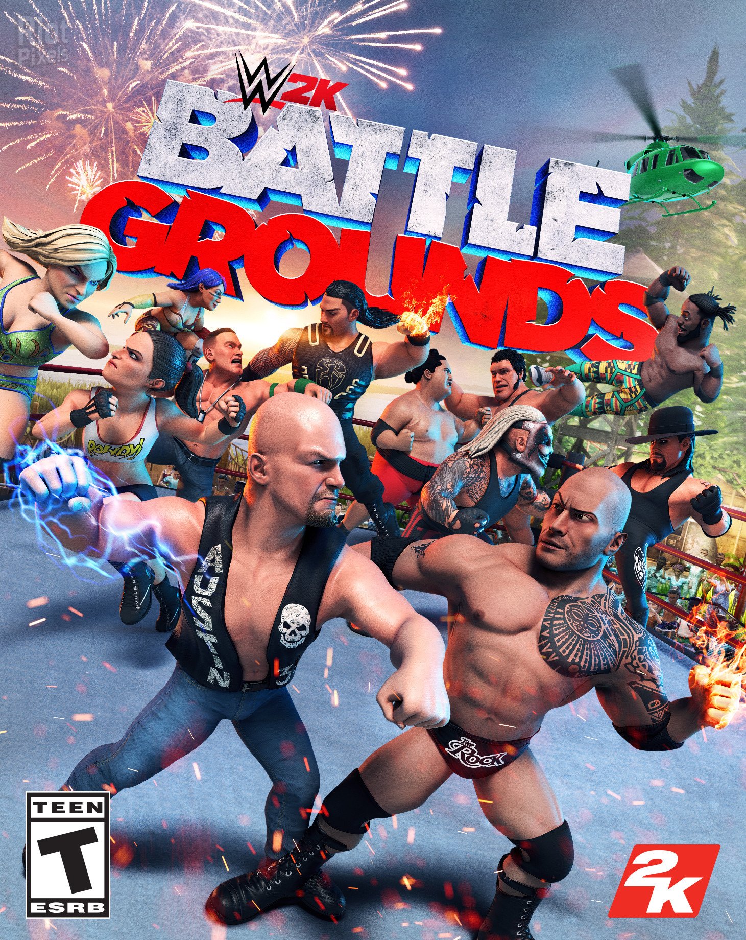 WWE 2K Battlegrounds – v1.0.3.0 Build 608-66-HohohoGames