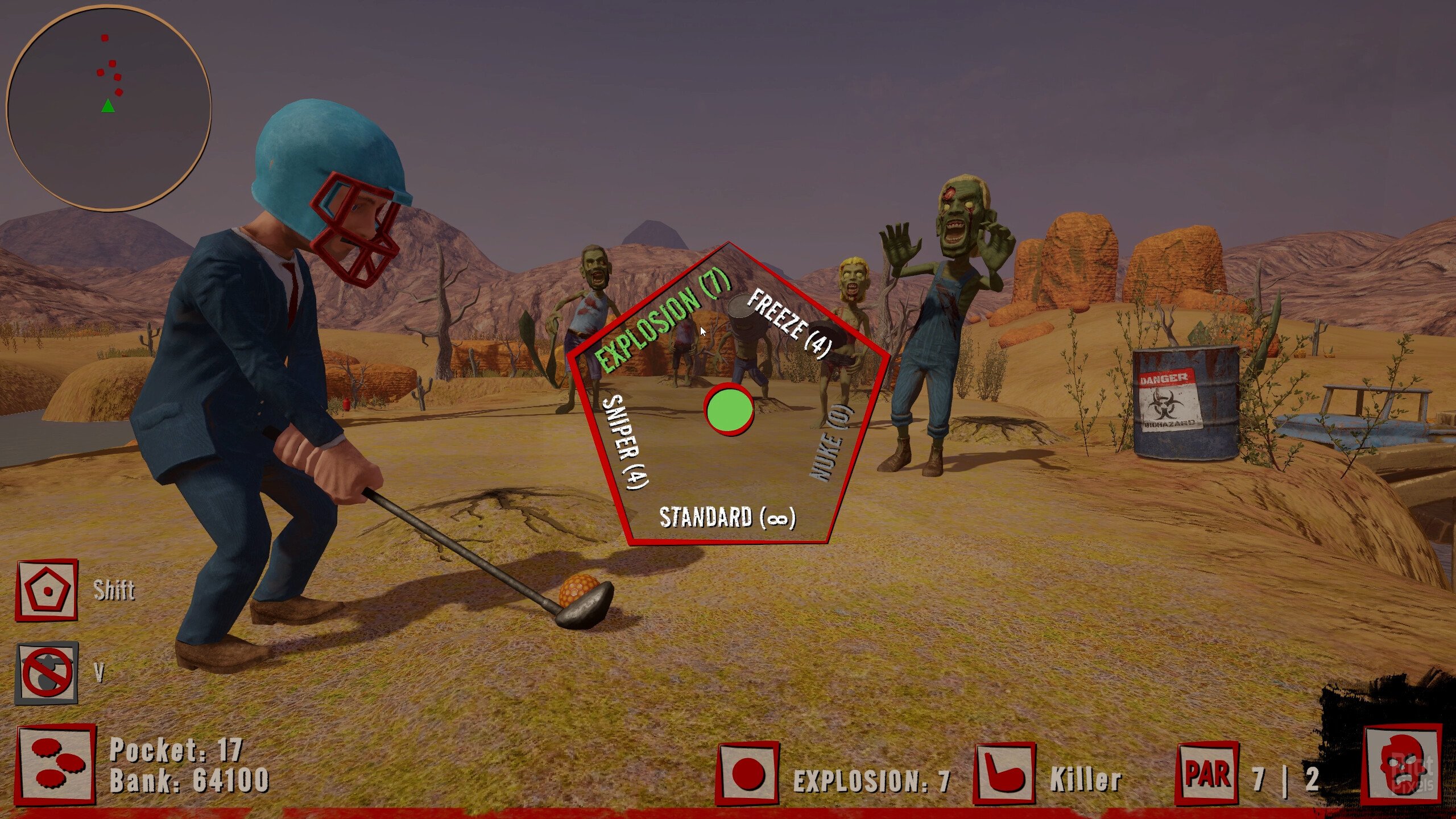 [3]-Golf VS Zombies – v0.9.30 Download
