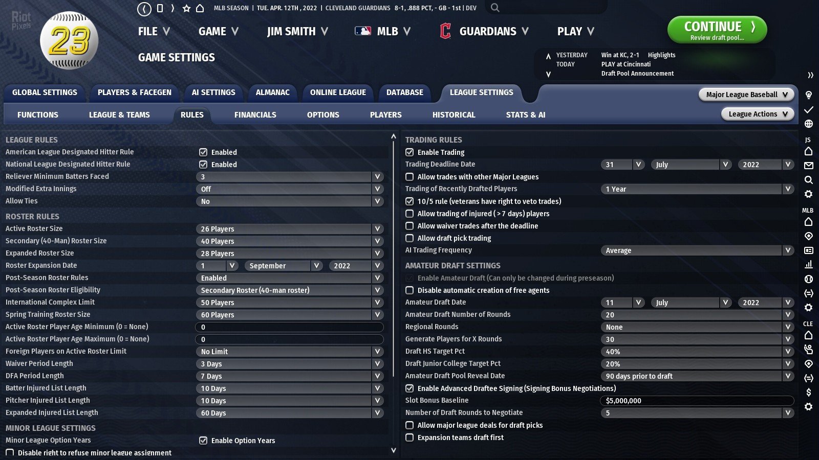 [6]-Out of the Park Baseball 23 – v23.1 Build 45 Download