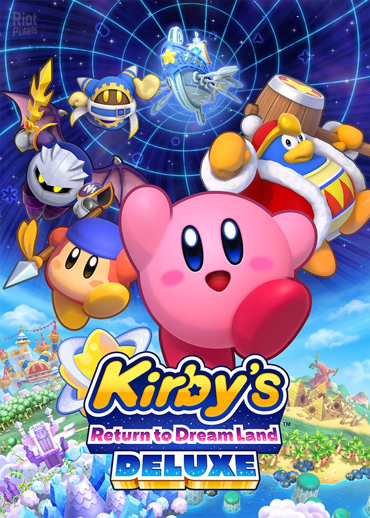 Kirby’s Return to Dream Land Deluxe + Bonus Soundtracks + Ryujinx/Yuzu Switch Emulators-HohohoGames