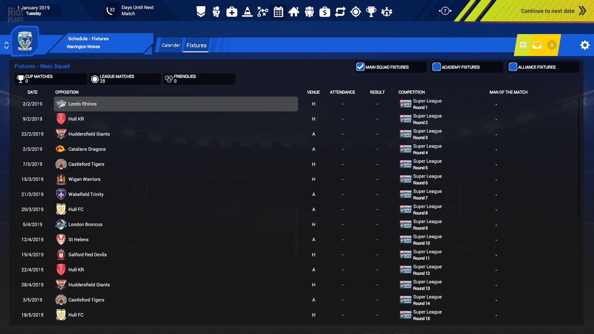 [13]-Rugby League/Union Team Manager 3 + 2 DLCs Download