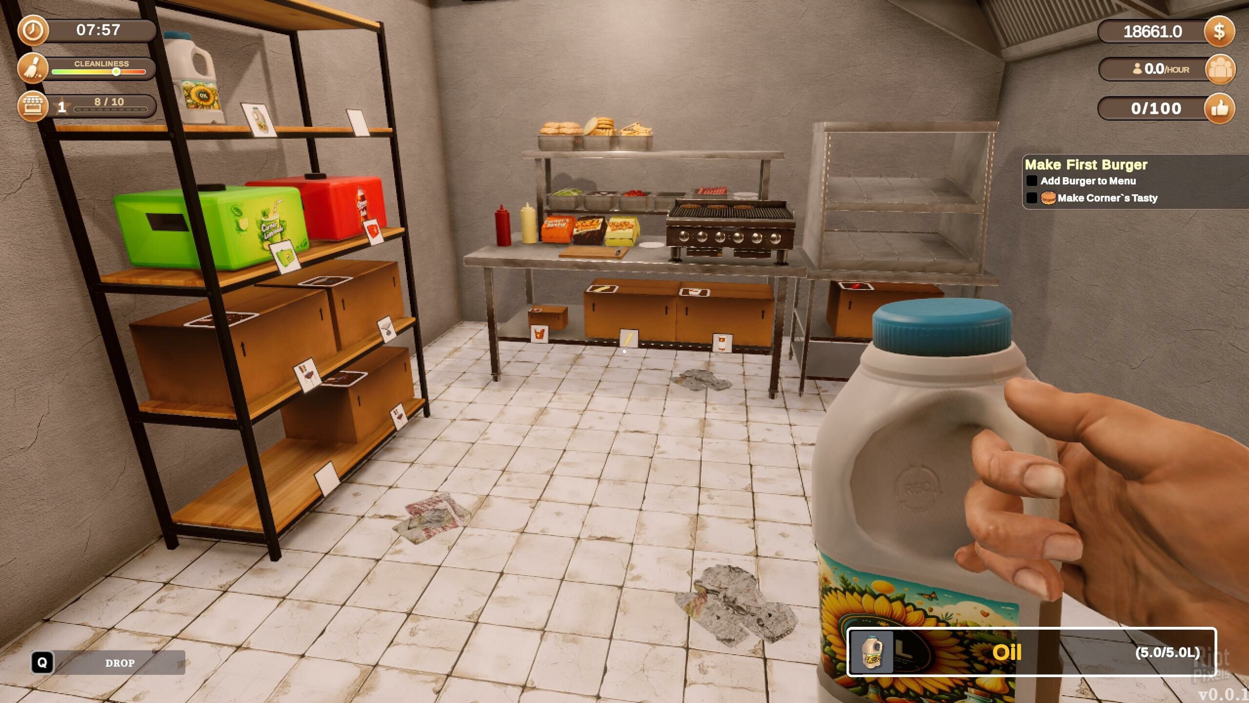 [11]-Corner Kitchen: Fast Food Simulator – v1.1.1 Download
