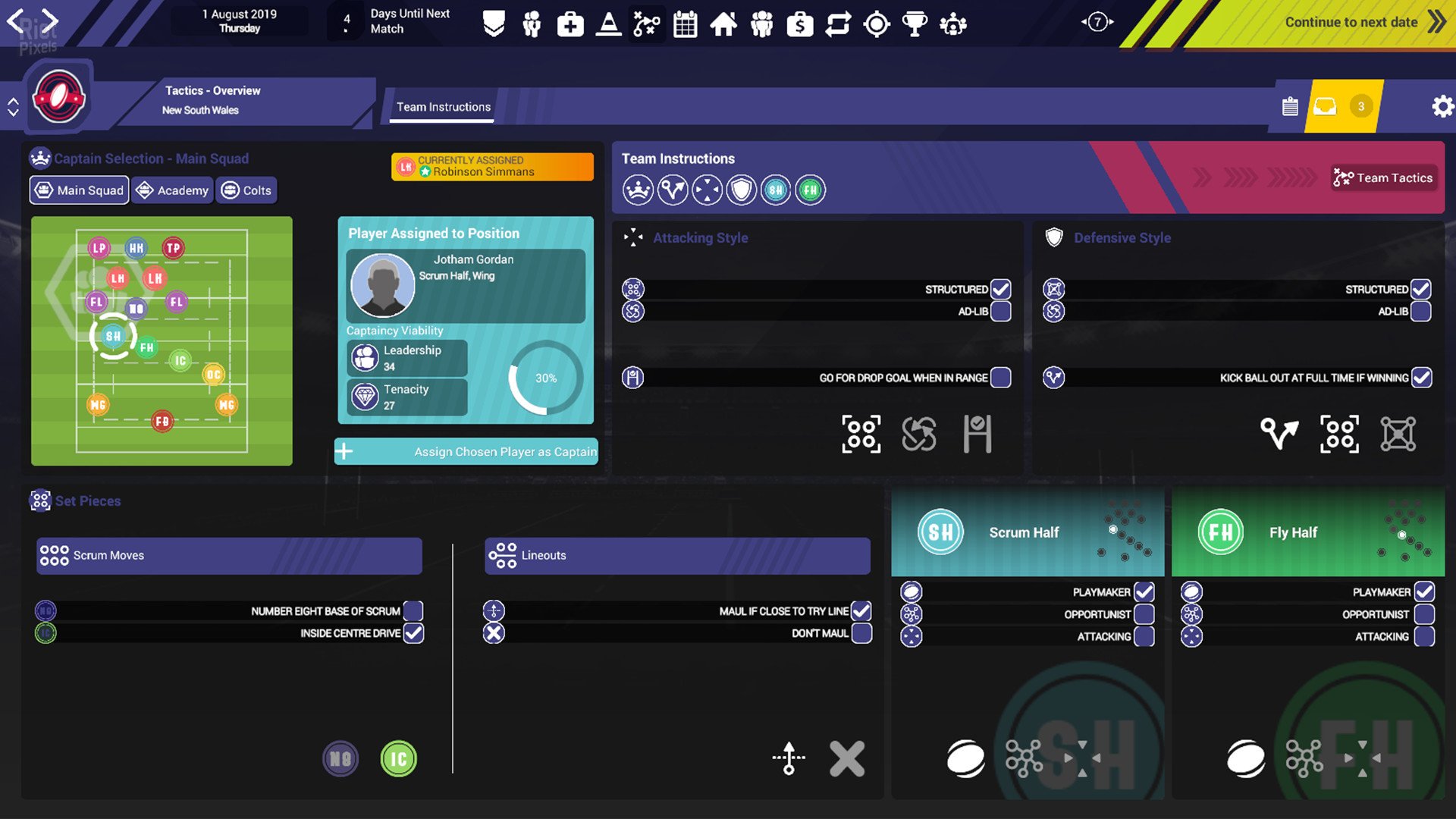 [5]-Rugby Union Team Manager 3 – 2021/22 Season Update + DLC Download