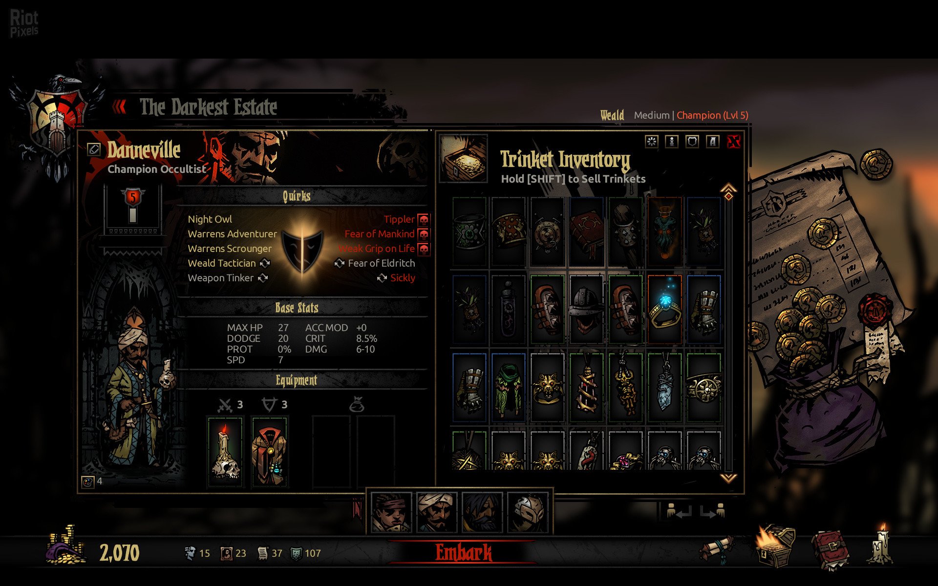 [7]-Darkest Dungeon – v23917 + All DLCs Download