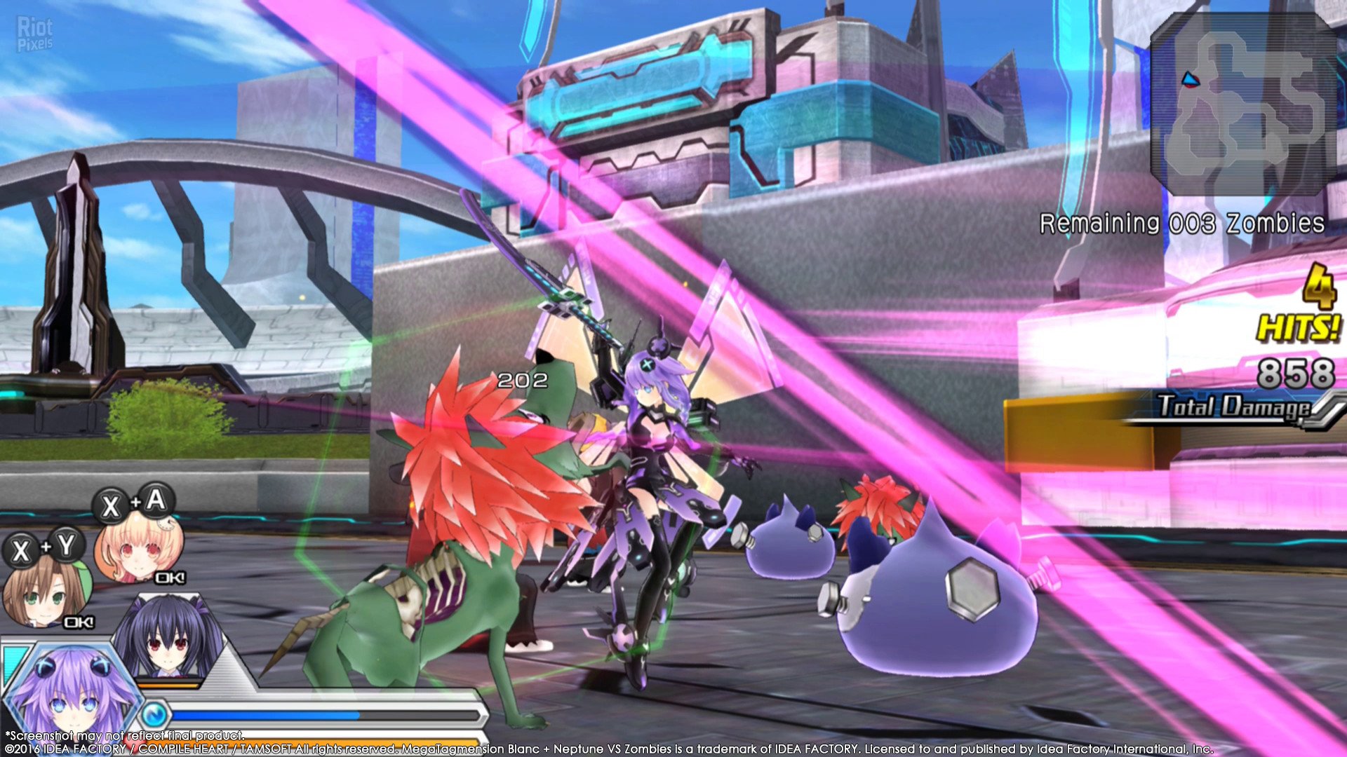 [16]-MegaTagmension Blanc + Neptune VS Zombies – Deluxe Edition – v1.01 (Update 1) Download