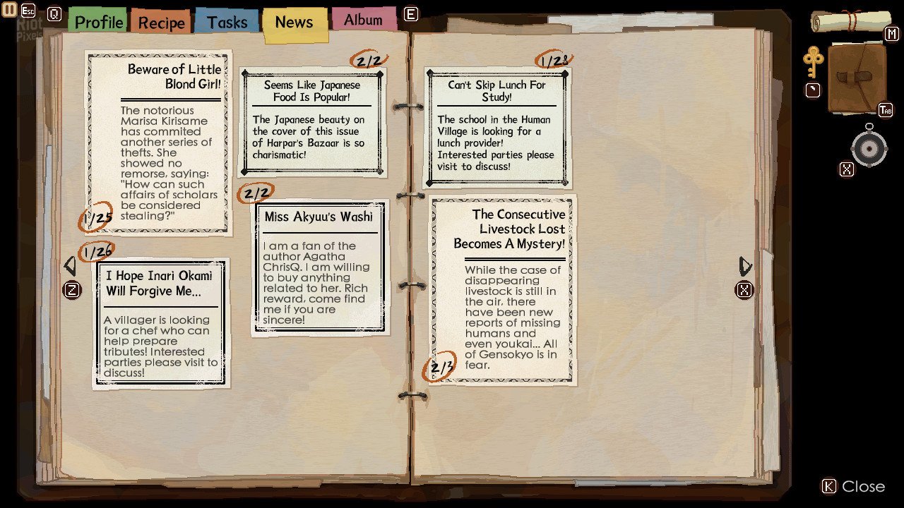 [4]-Touhou Mystia’s Izakaya – v4.0.7a + 6 DLCs + Bonus Content Download