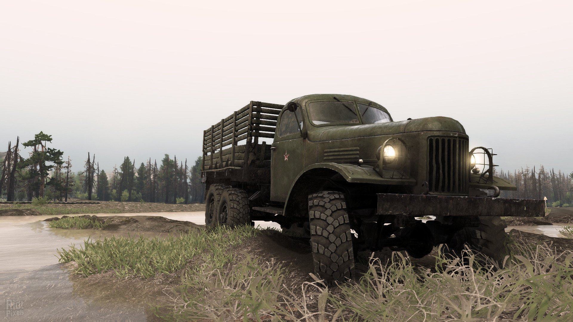 [13]-Spintires: The Original Game – v1.7.1 + 6 DLCs Download