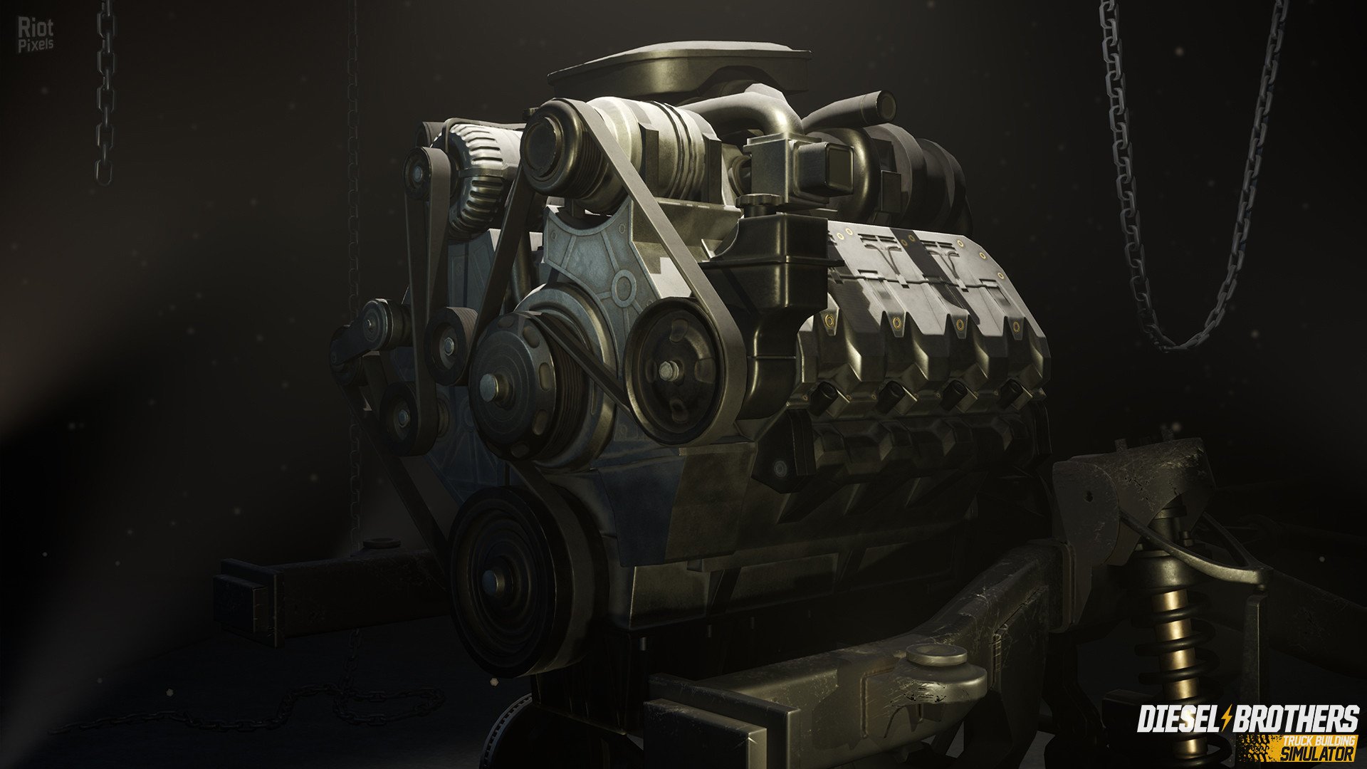 [16]-Diesel Brothers: Truck Building Simulator – v1.0.9139 + Custom Tuning Parts DLC Download