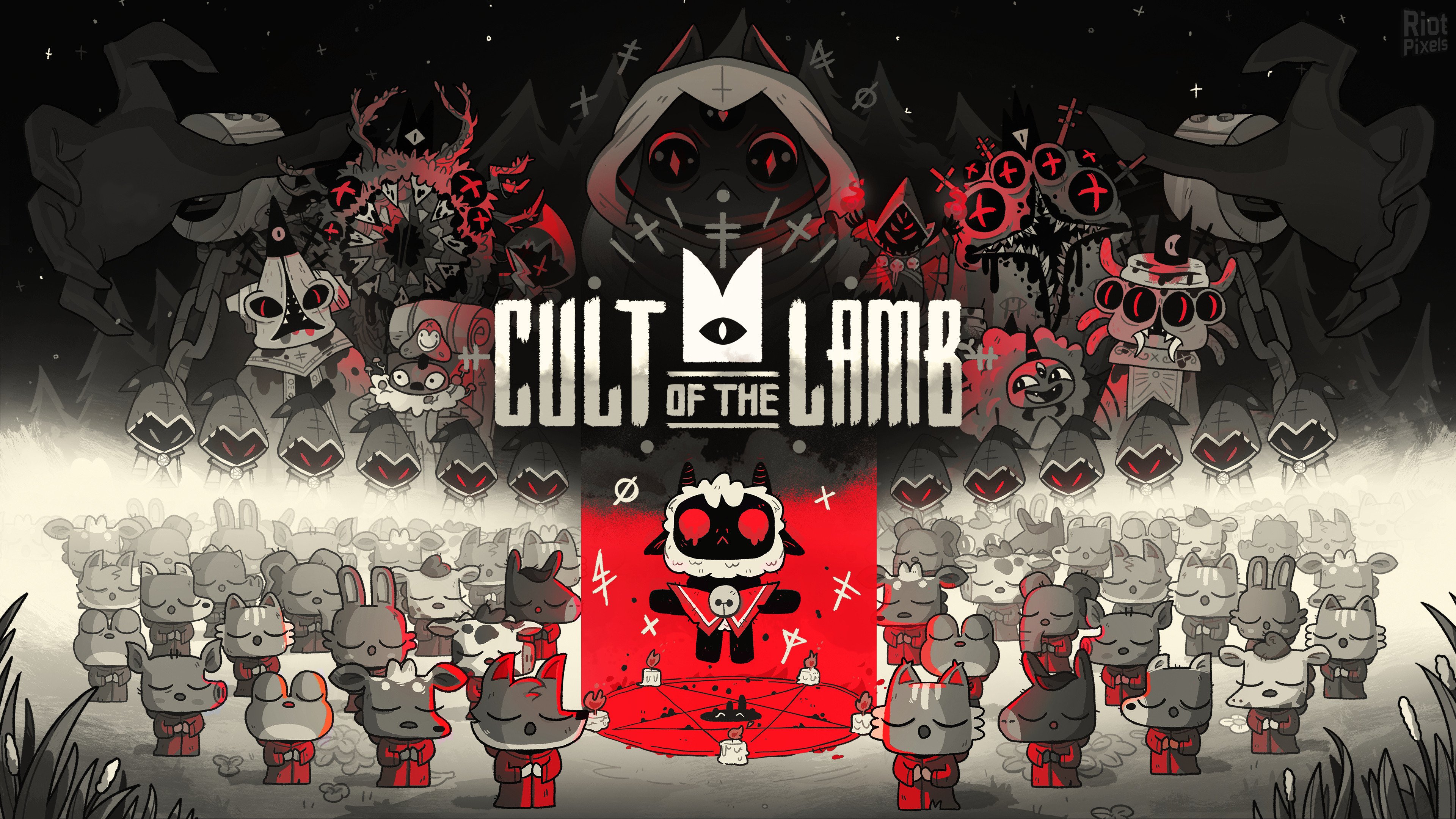 [17]-Cult of the Lamb: The One Who Waits Bundle – v1.4.3.588 + 24 DLCs/Bonuses Download