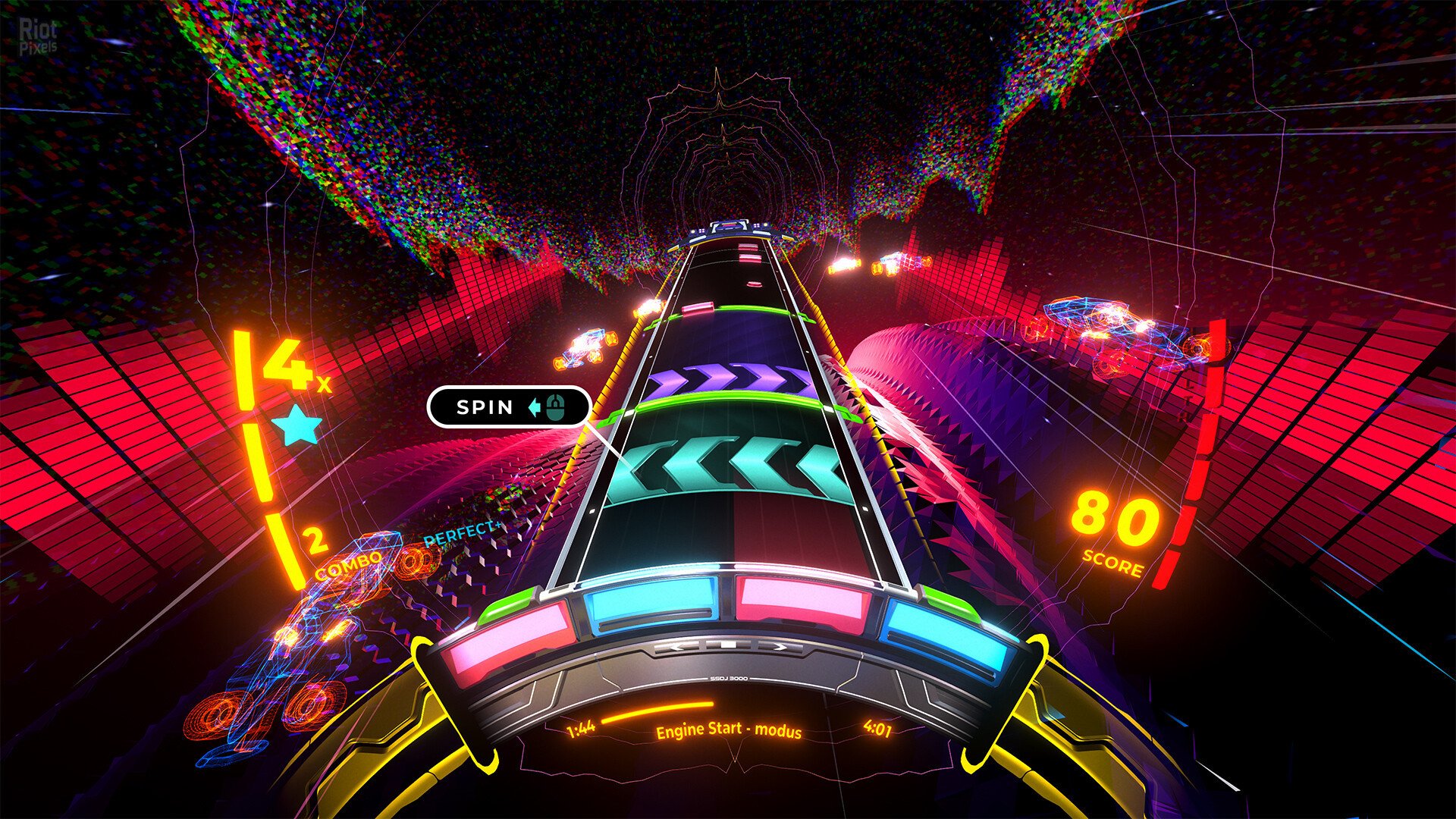 [5]-Spin Rhythm XD – v1.5.0 + 4 DLCs/Bonuses Download