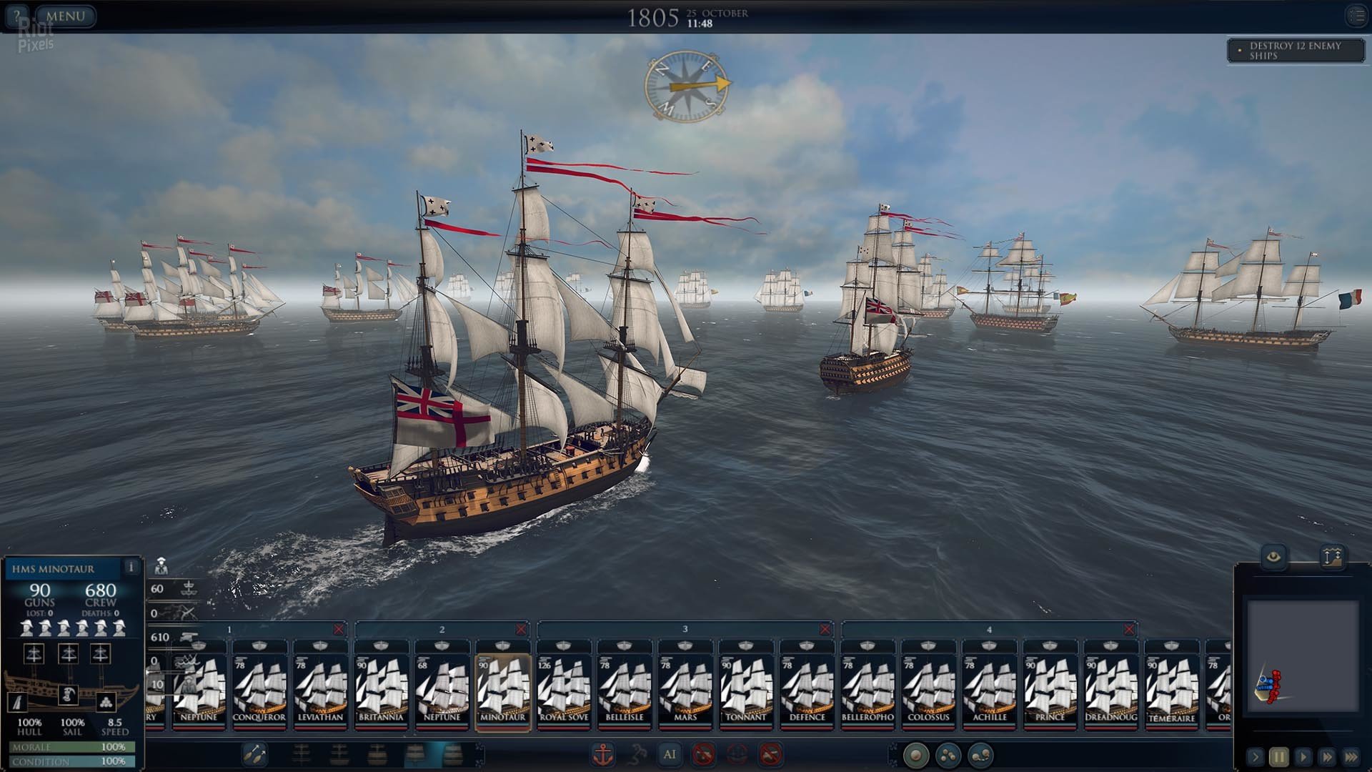 Ultimate Admiral: Age of Sail – v1.0.0 rev.37327 + Barbary War DLC-HohohoGames