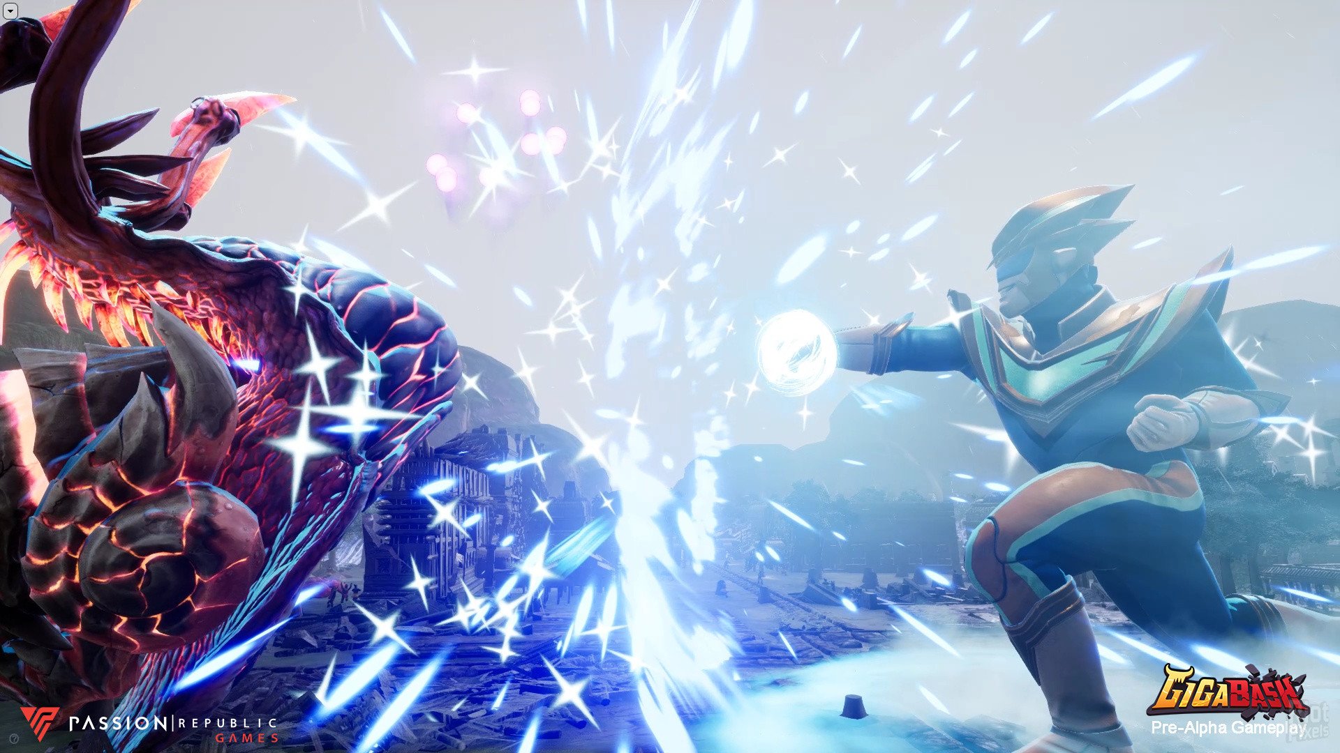 [15]-GigaBash – v1.5.2 + 5 DLCs Download