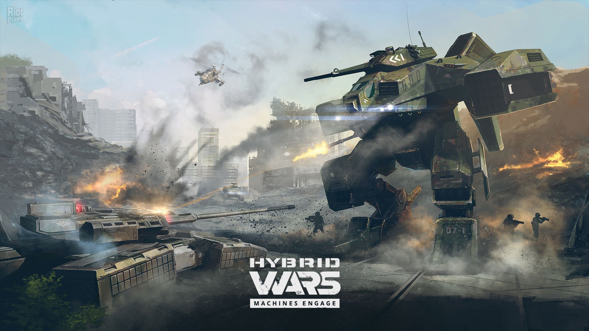 [21]-Hybrid Wars: Deluxe Edition – Working Co-op, 3 Chars, Bonus Content Download