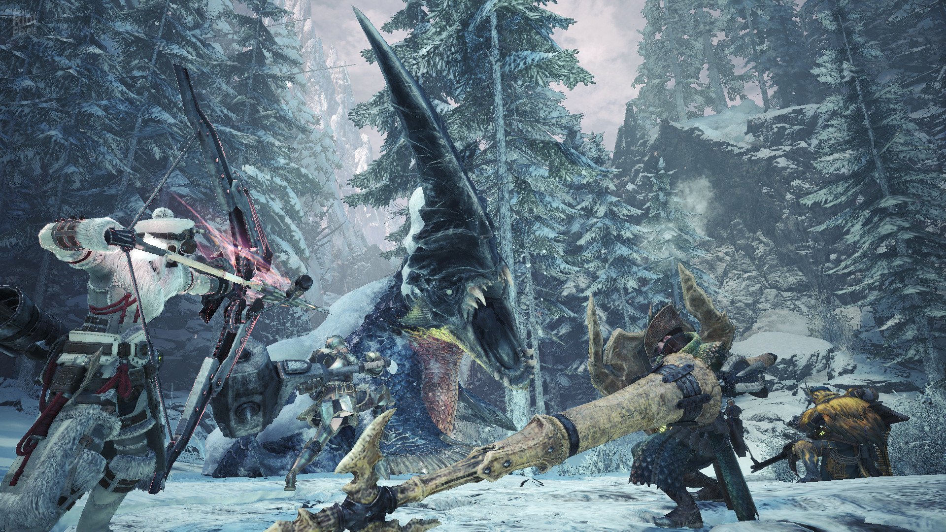 [8]-Monster Hunter World: Iceborne – Master Edition – v15.11.01/421471 + 242 DLCs + HRTP Download