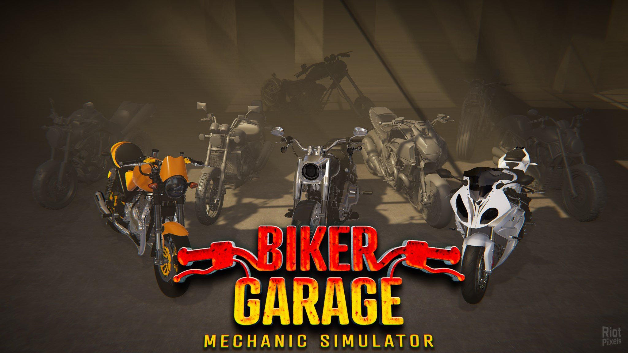[17]-Biker Garage: Mechanic Simulator – Anniversary Edition – v20211020 + 5 DLCs Download