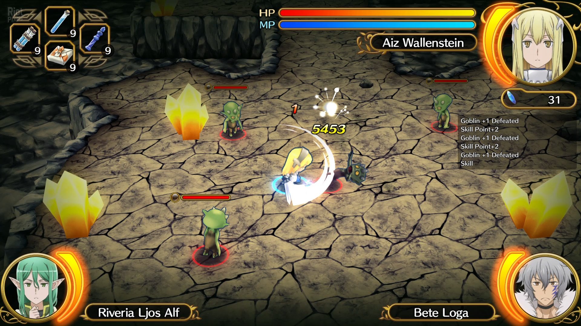 [4]-Is It Wrong to Try to Pick Up Girls in a Dungeon? Infinite Combate – Builds 5355189 (CODEX) + 5402416 Download