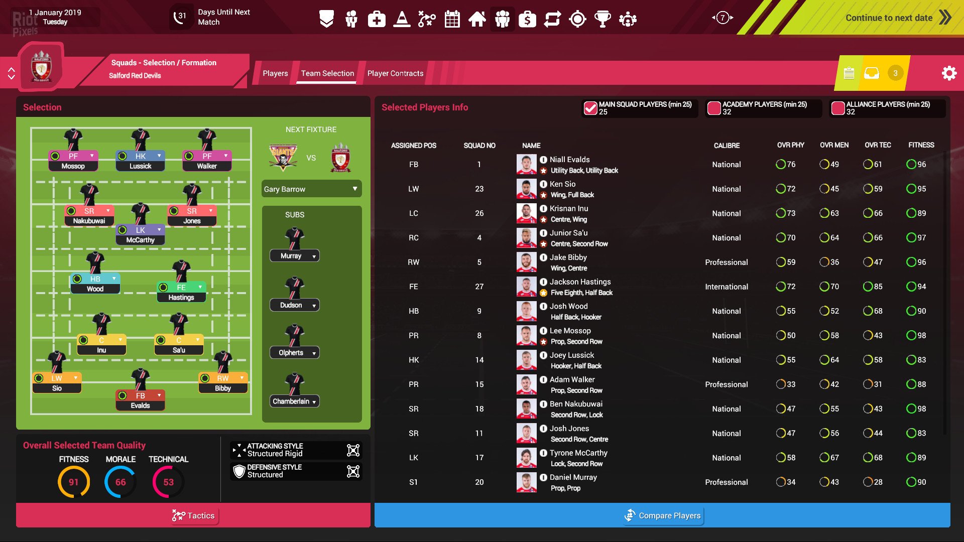 [16]-Rugby League/Union Team Manager 3 + 2 DLCs Download