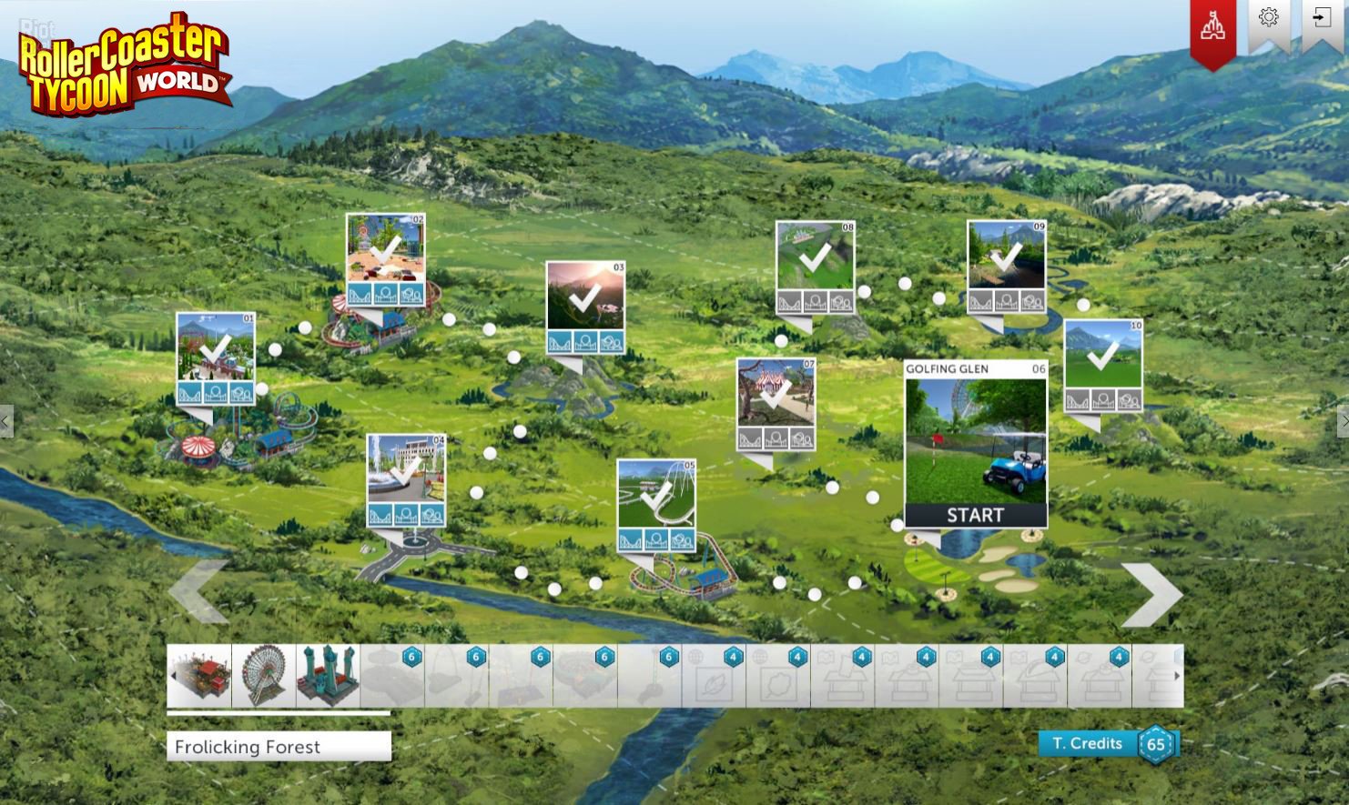 [10]-RollerCoaster Tycoon World – v61951 Download