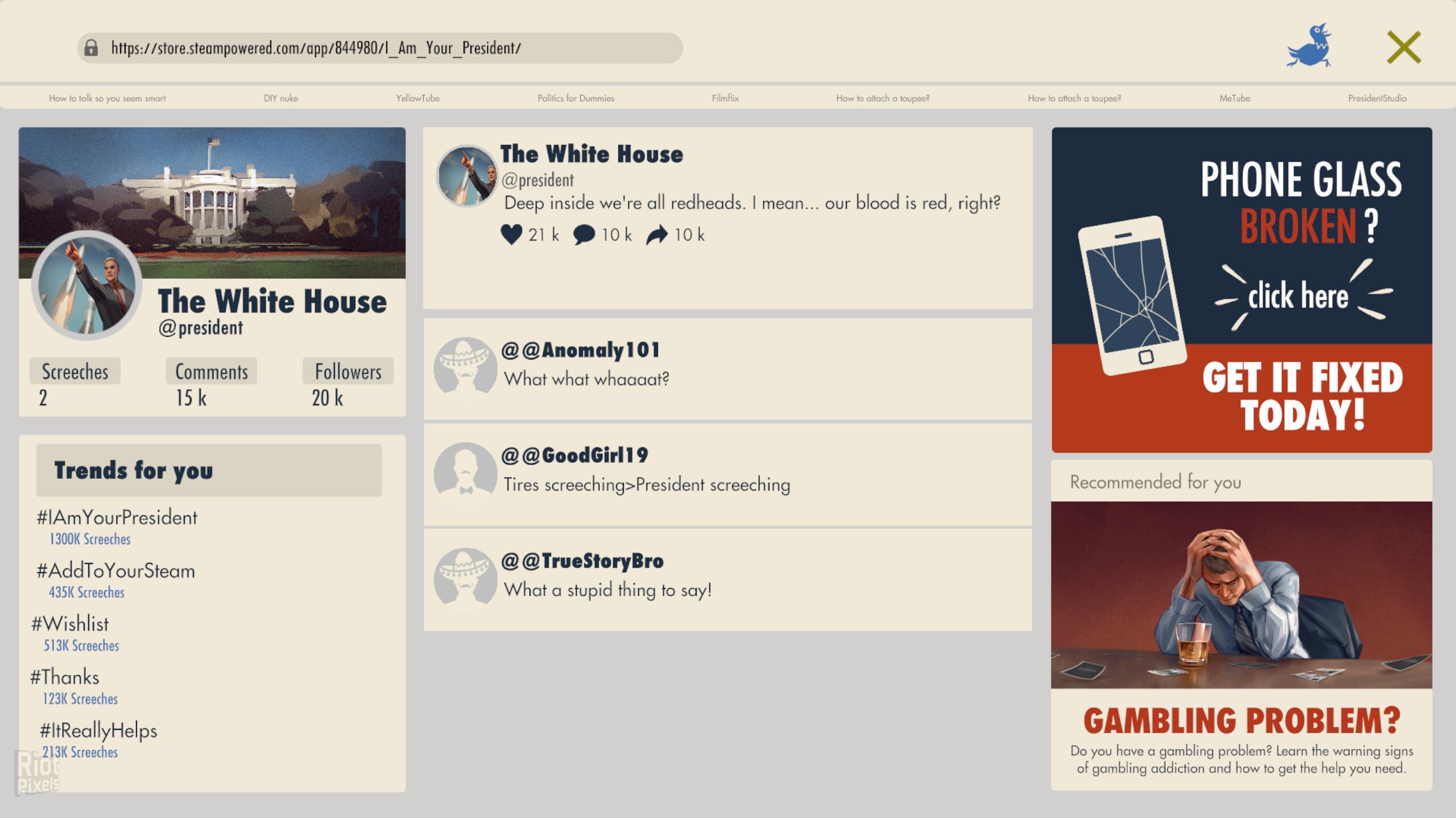 [7]-I Am Your President, Build 11209347 + Prove Yourself DLC Download