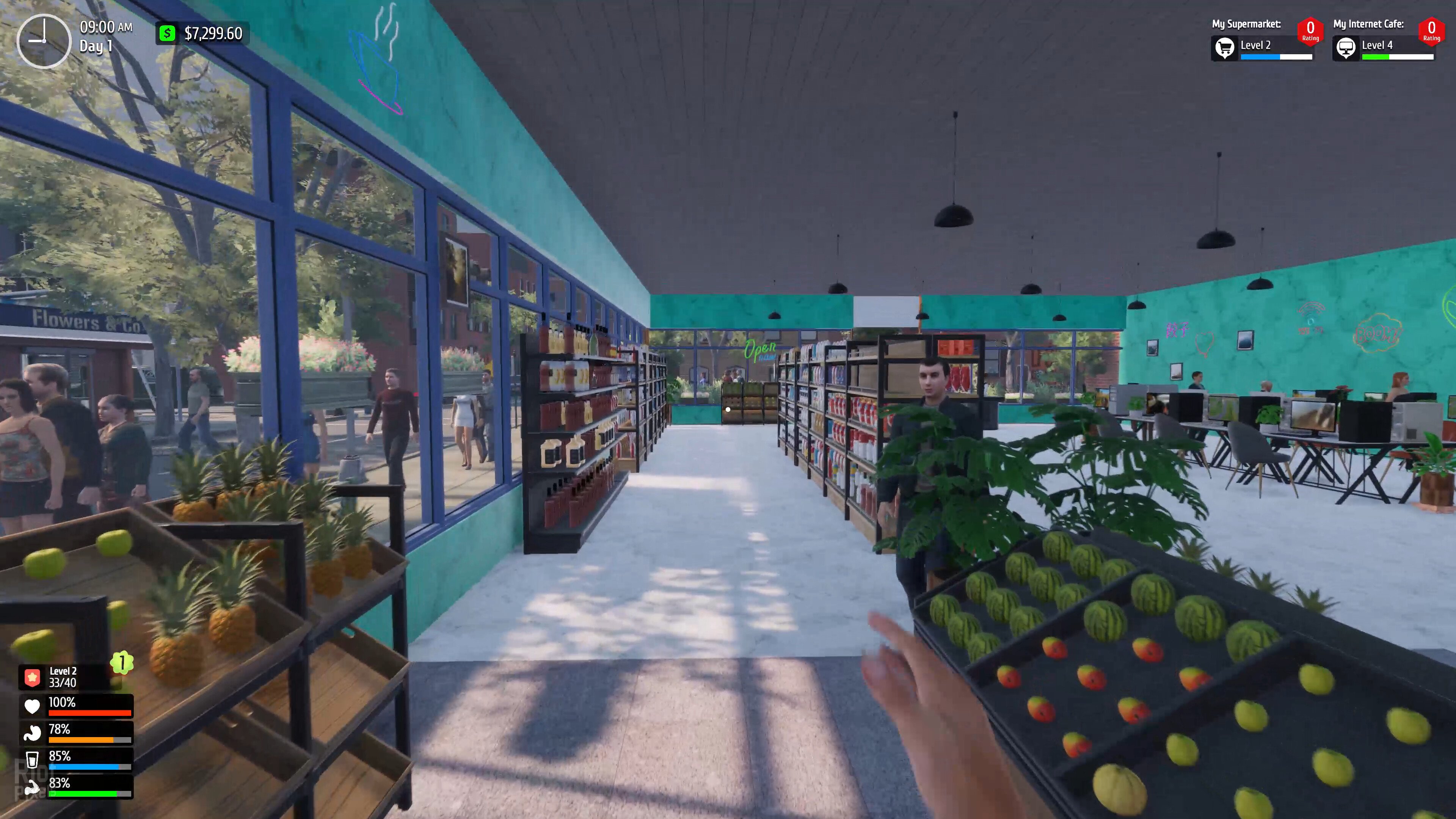 [6]-Internet Cafe & Supermarket Simulator 2024 – v1.0.15 Download