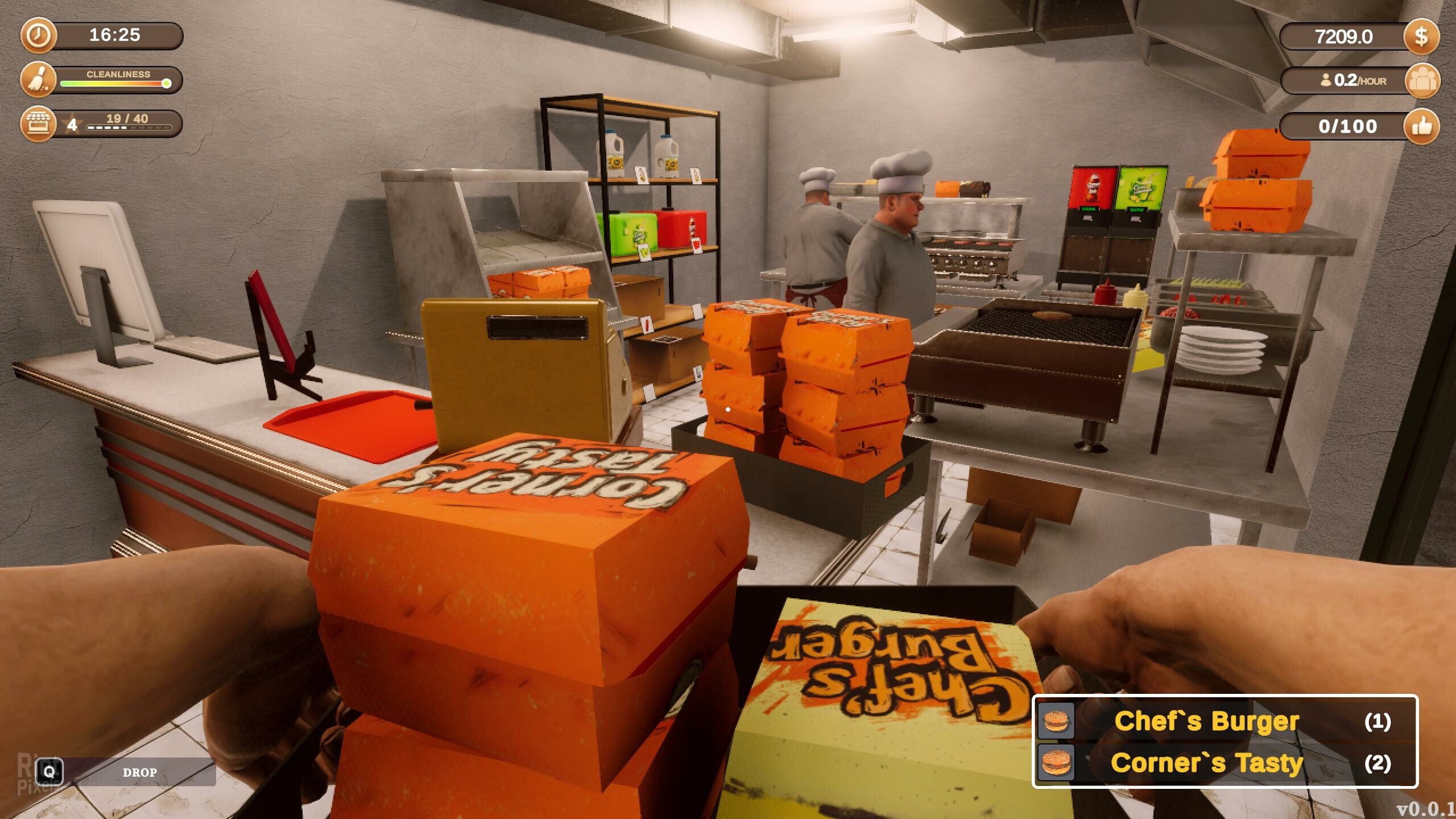 [9]-Corner Kitchen: Fast Food Simulator – v1.1.1 Download