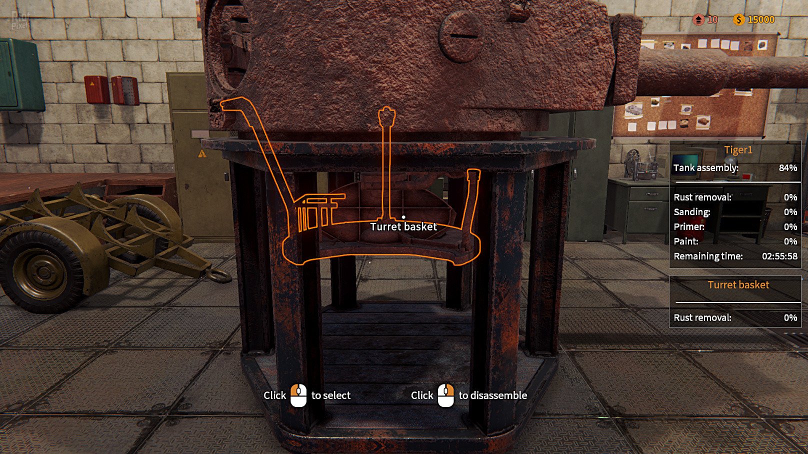 [6]-Tank Mechanic Simulator – v1.4.0 Build 911 + 2 DLCs Download