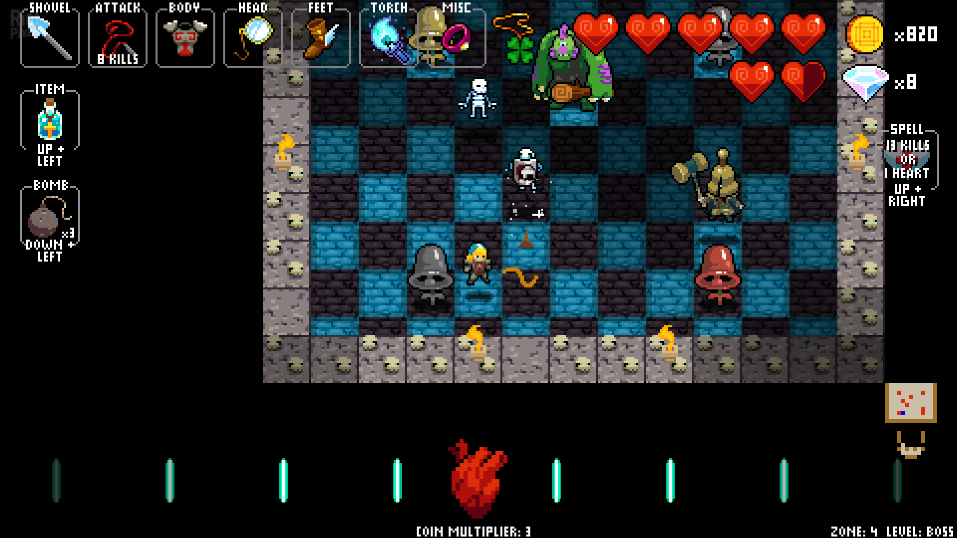 [4]-Crypt of the NecroDancer: ULTIMATE PACK – v4.1.0-b5142 + 3 DLCs + Bonus Content Download