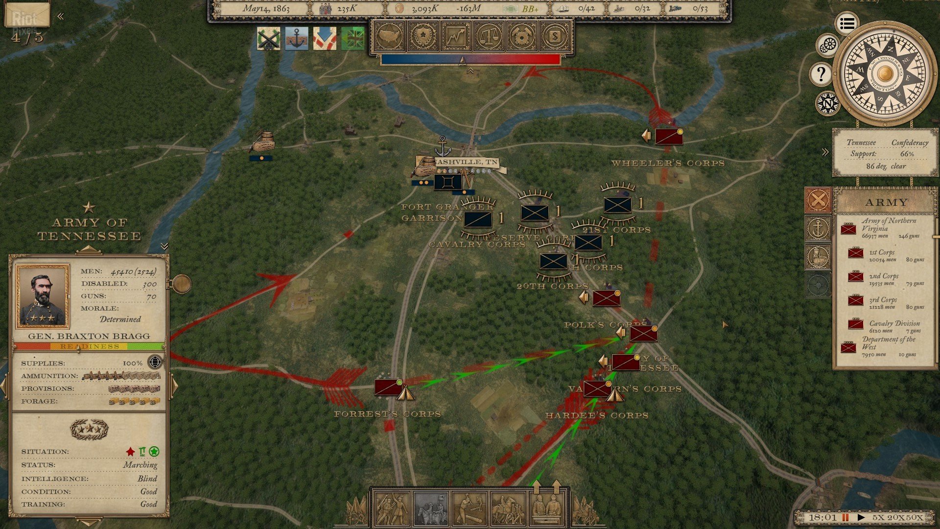 [13]-Grand Tactician: The Civil War (1861-1865) Complete – v1.1227 + DLC + Bonus Content Download