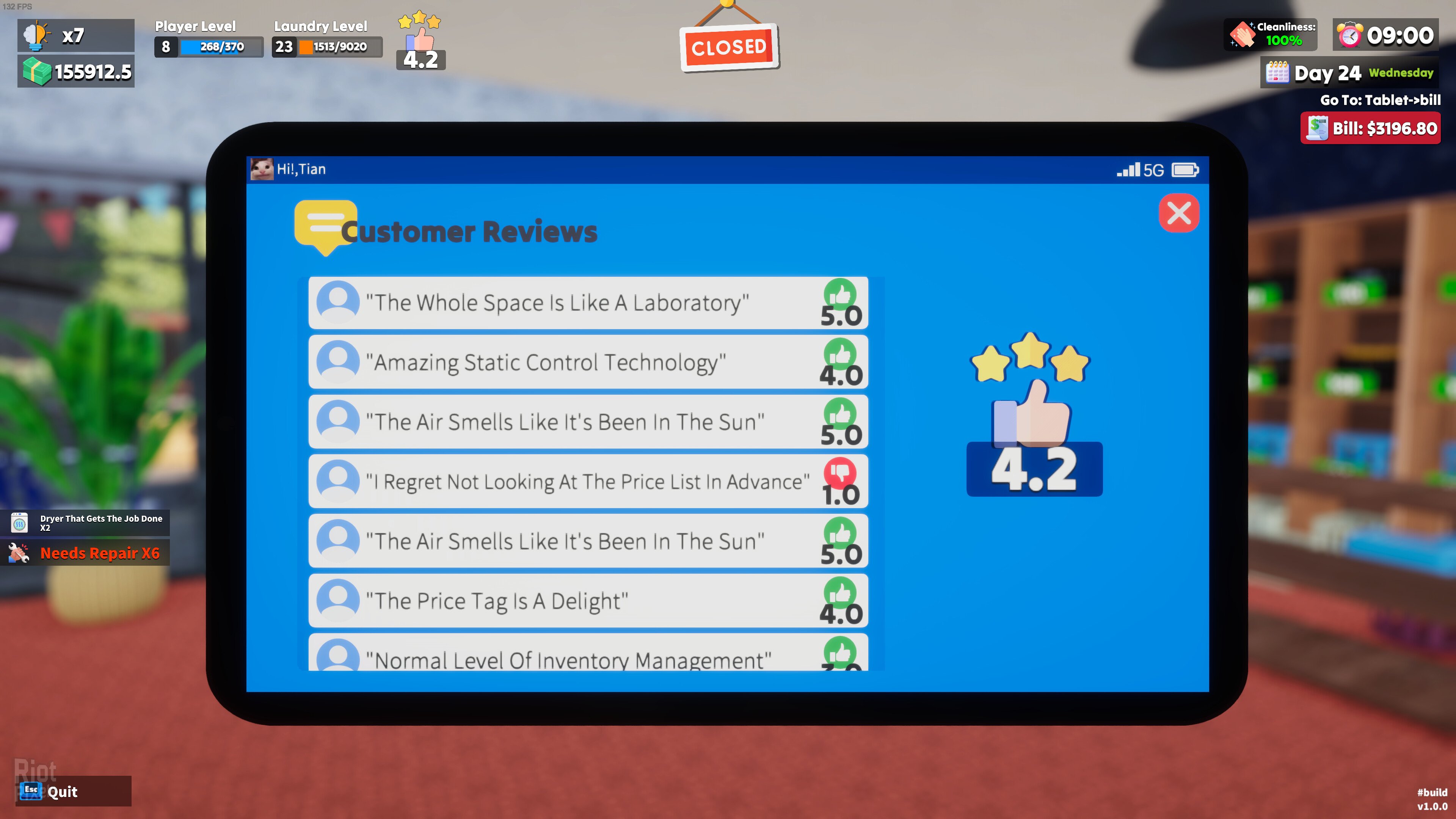 [9]-Laundry & Supermarket Simulator / Laundry Simulator: PowerWash It! – v1.0.5 Download
