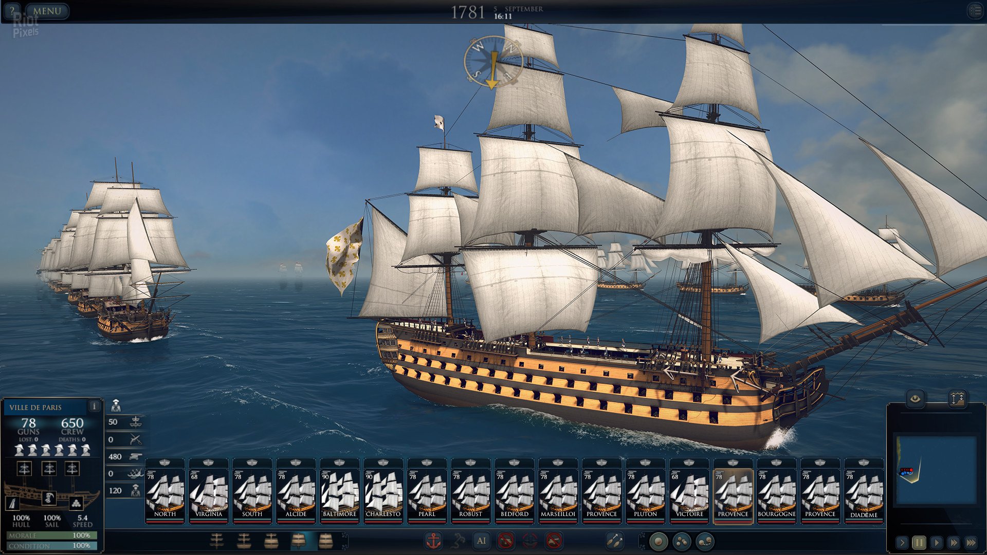 [13]-Ultimate Admiral: Age of Sail – v1.0.0 rev.37327 + Barbary War DLC Download