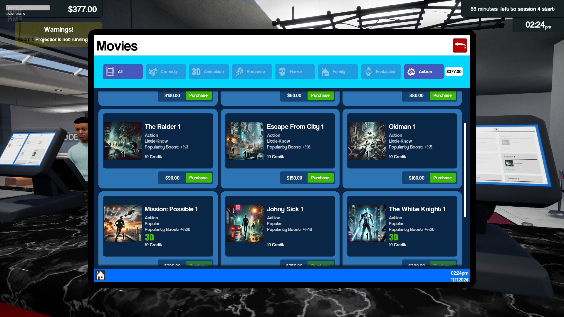 [4]-Cinemaster: Cinema Simulator – v1.6 Download