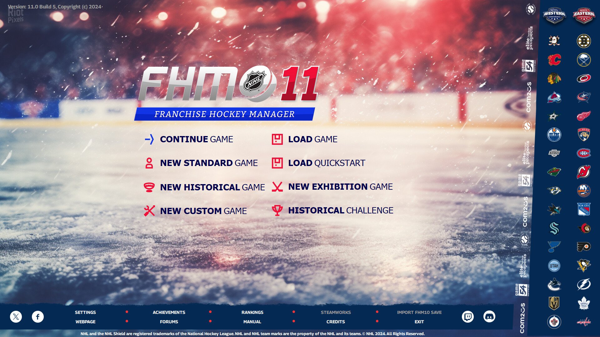[16]-Franchise Hockey Manager 11 – v11.1 Build 17 Download