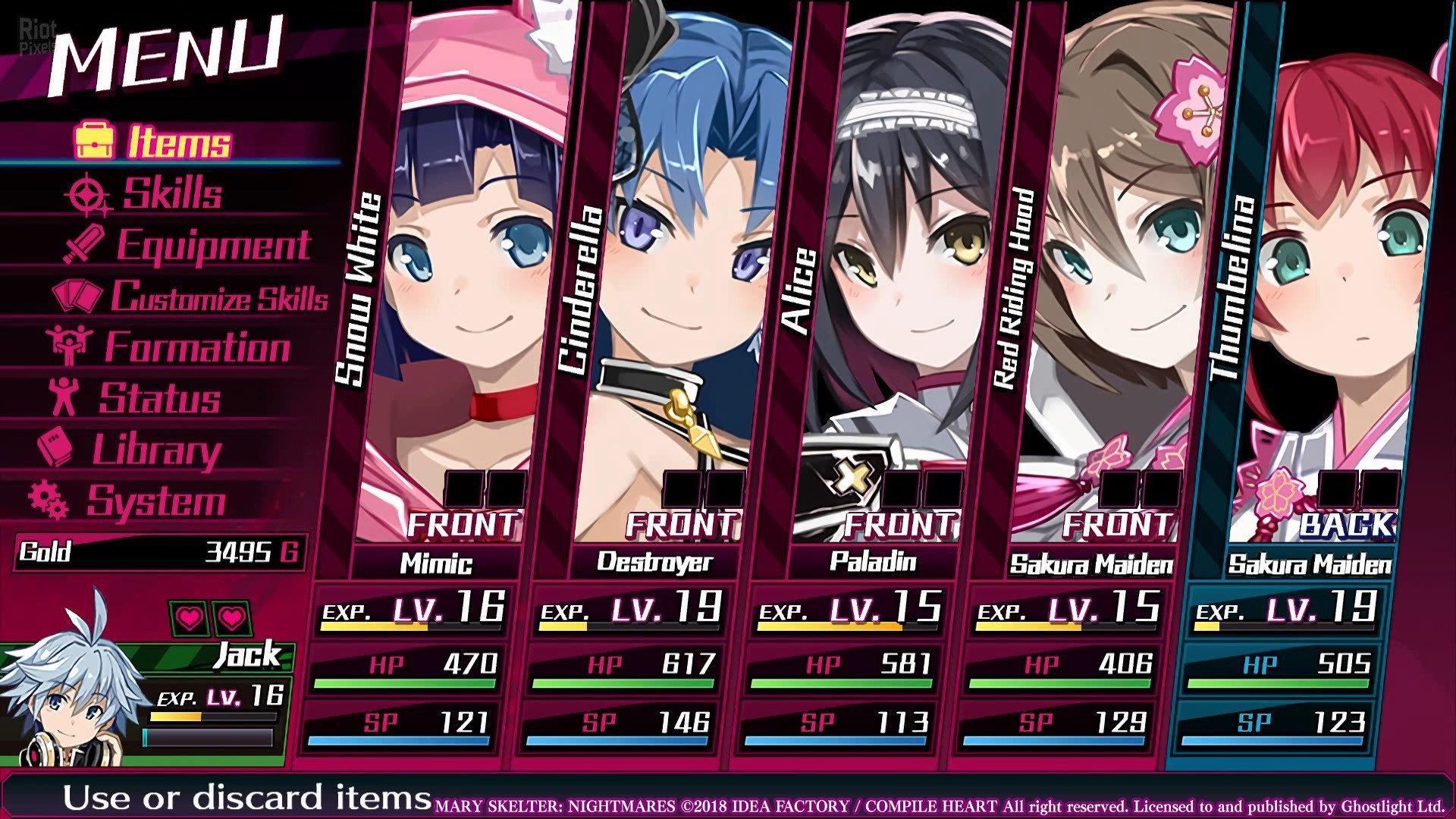 [12]-Mary Skelter: Nightmares + 6 DLCs Download