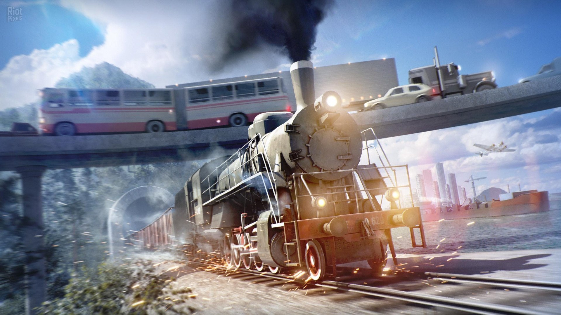 [24]-Transport Fever 2: Deluxe Edition – Build 35732 + 2 DLCs Download